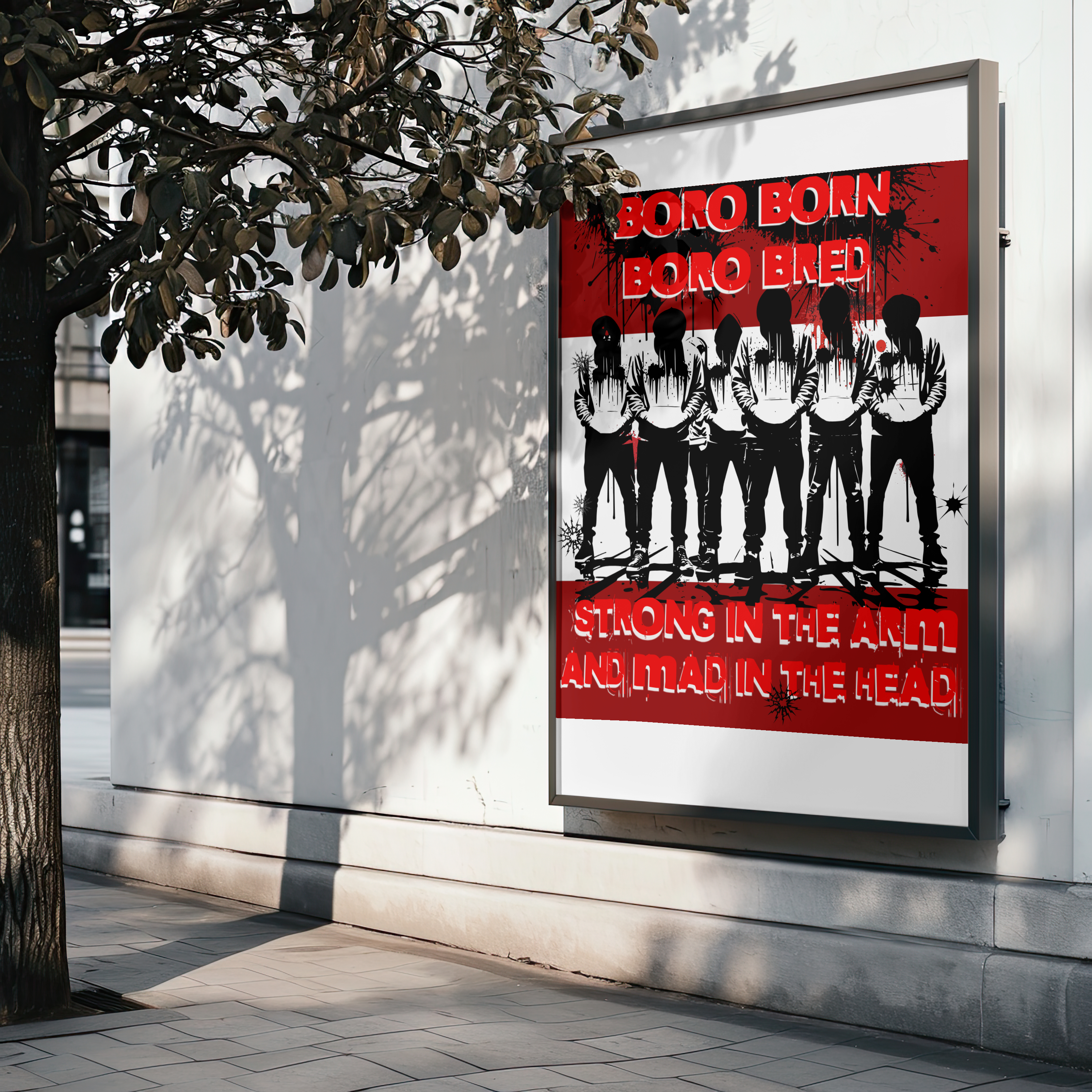 Poster - Middlesbrough Town Scene