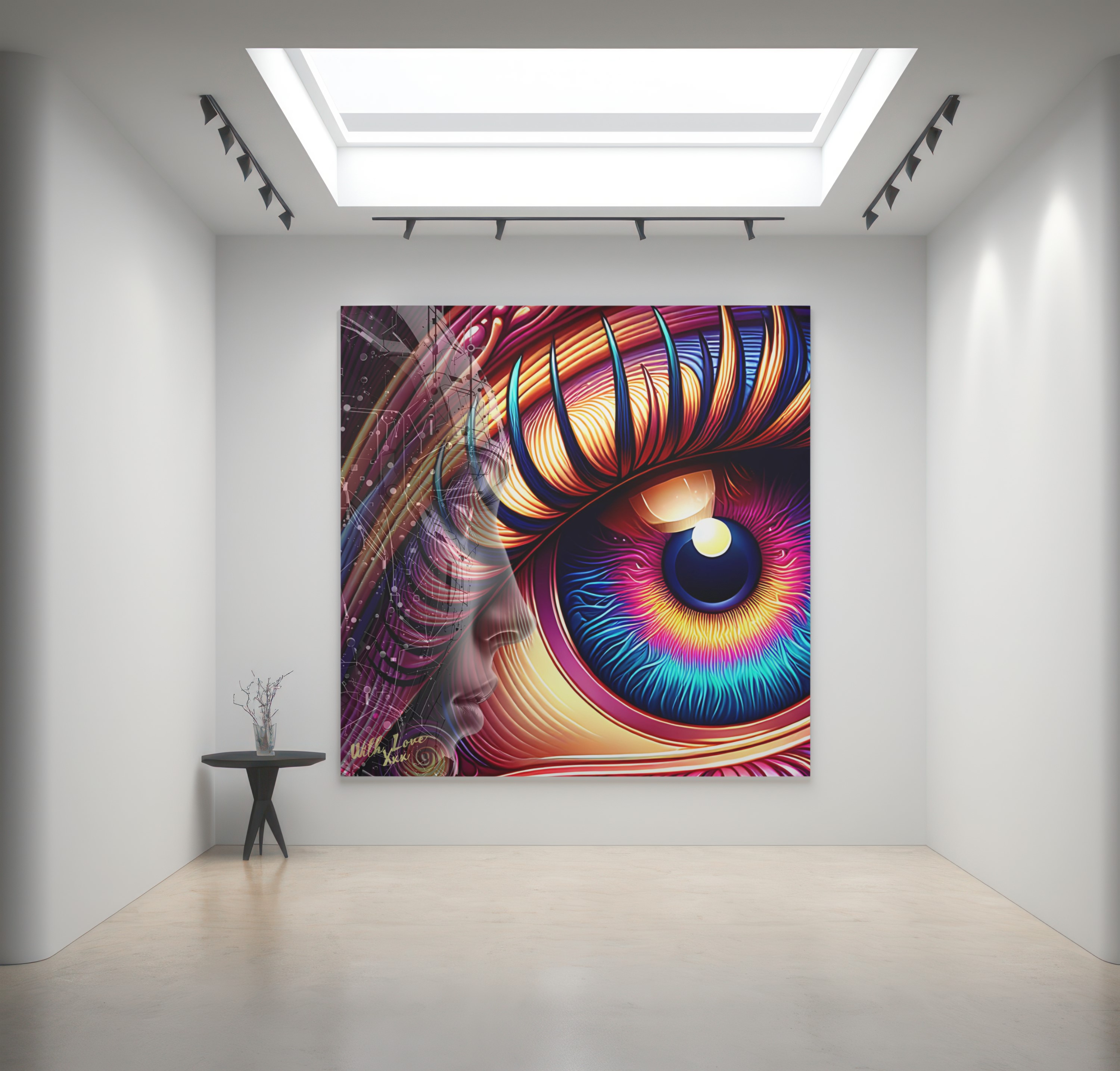 Satin Posters - Twin Eye Poster