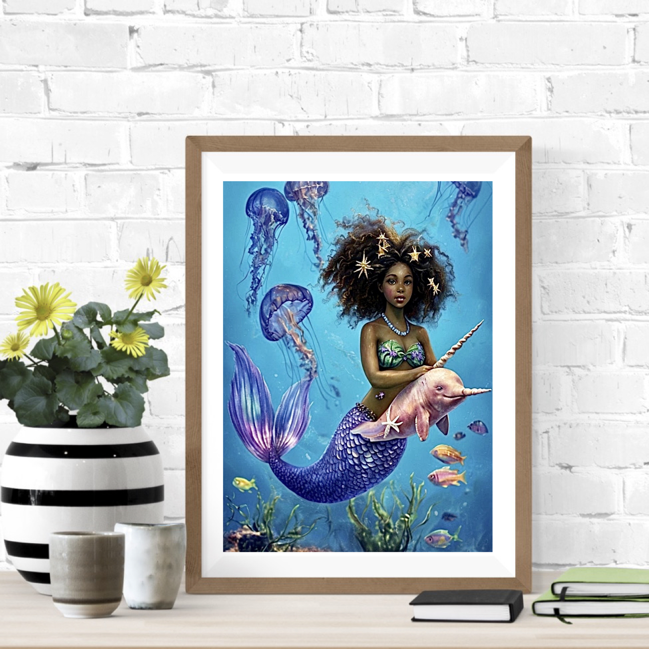 Nerida Mermaid Undersea Imaginarium Poster Nerida Mermaid Undersea Imaginarium Poster
