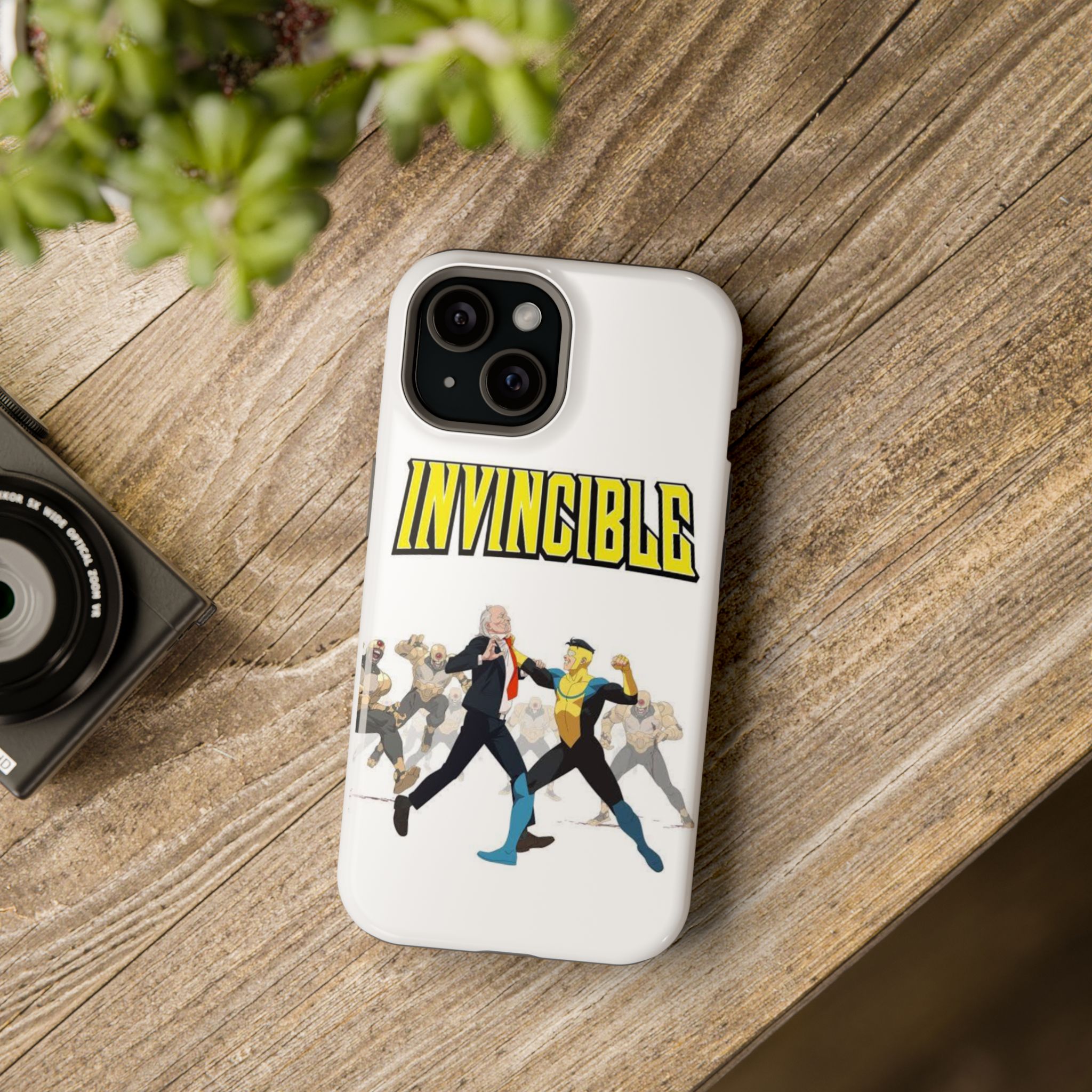 Invincible merch Impact-Resistant Phone Case - Perfect for Superhero Fans product thumbnail image