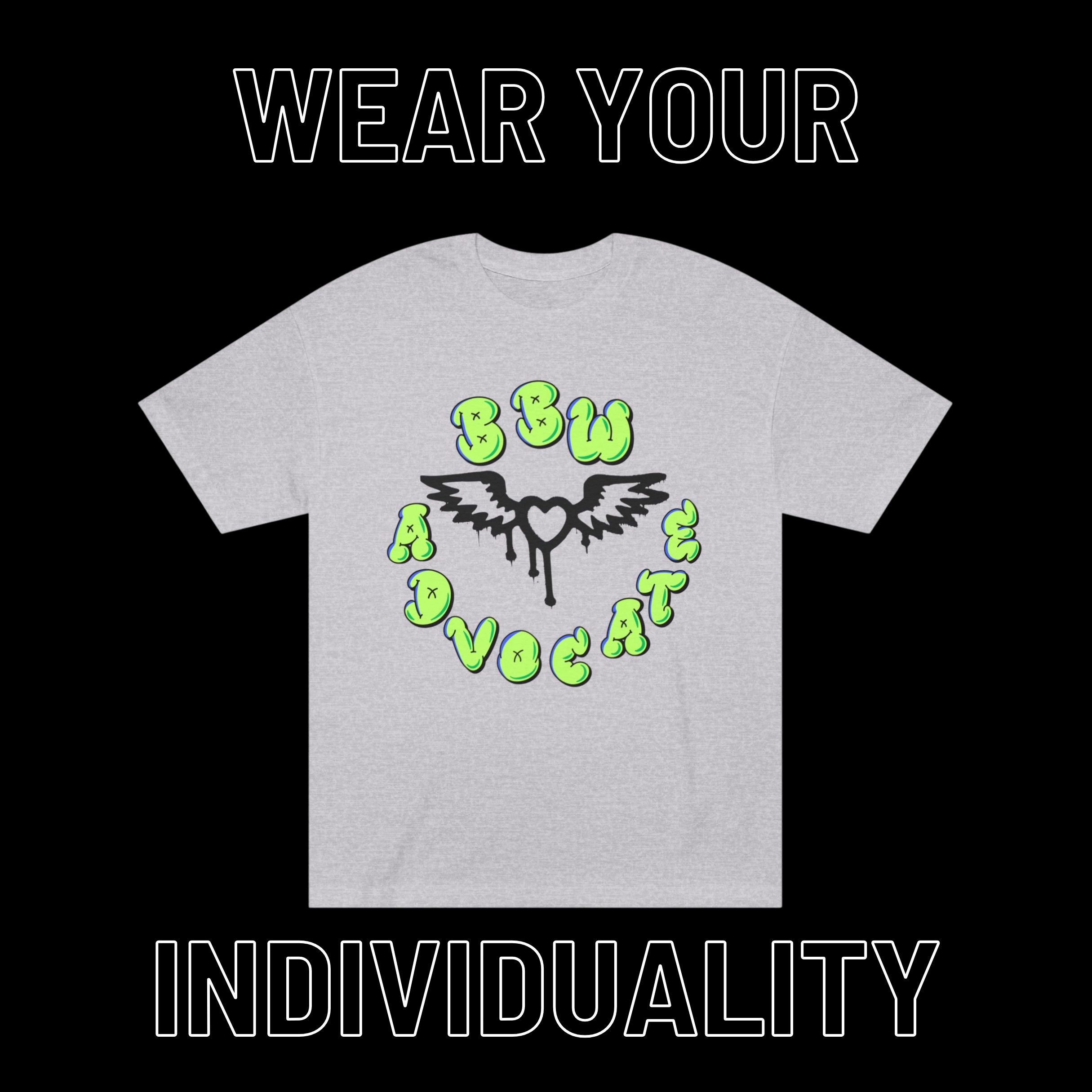 BBW Advocate Unisex Classic Bubble Tee 