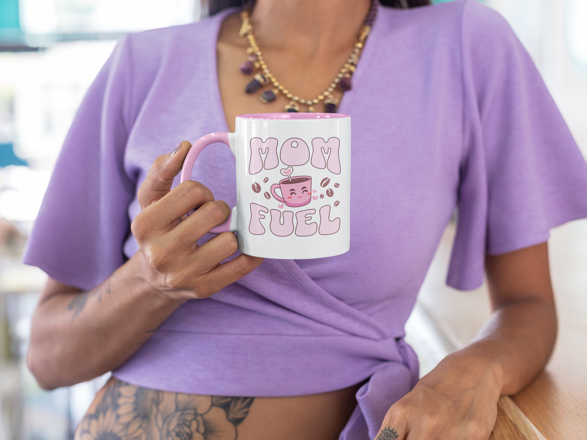 Mom Fuel Mug - Perfect Gift for Coffee-Loving Moms, Mom Gift, Cute Coffee Cup, Mom Birthday Present, 11oz Mug product thumbnail image Mom Fuel Mug - Perfect Gift for Coffee-Loving Moms, Mom Gift, Cute Coffee Cup, Mom Birthday Present, 11oz Mug product thumbnail image
