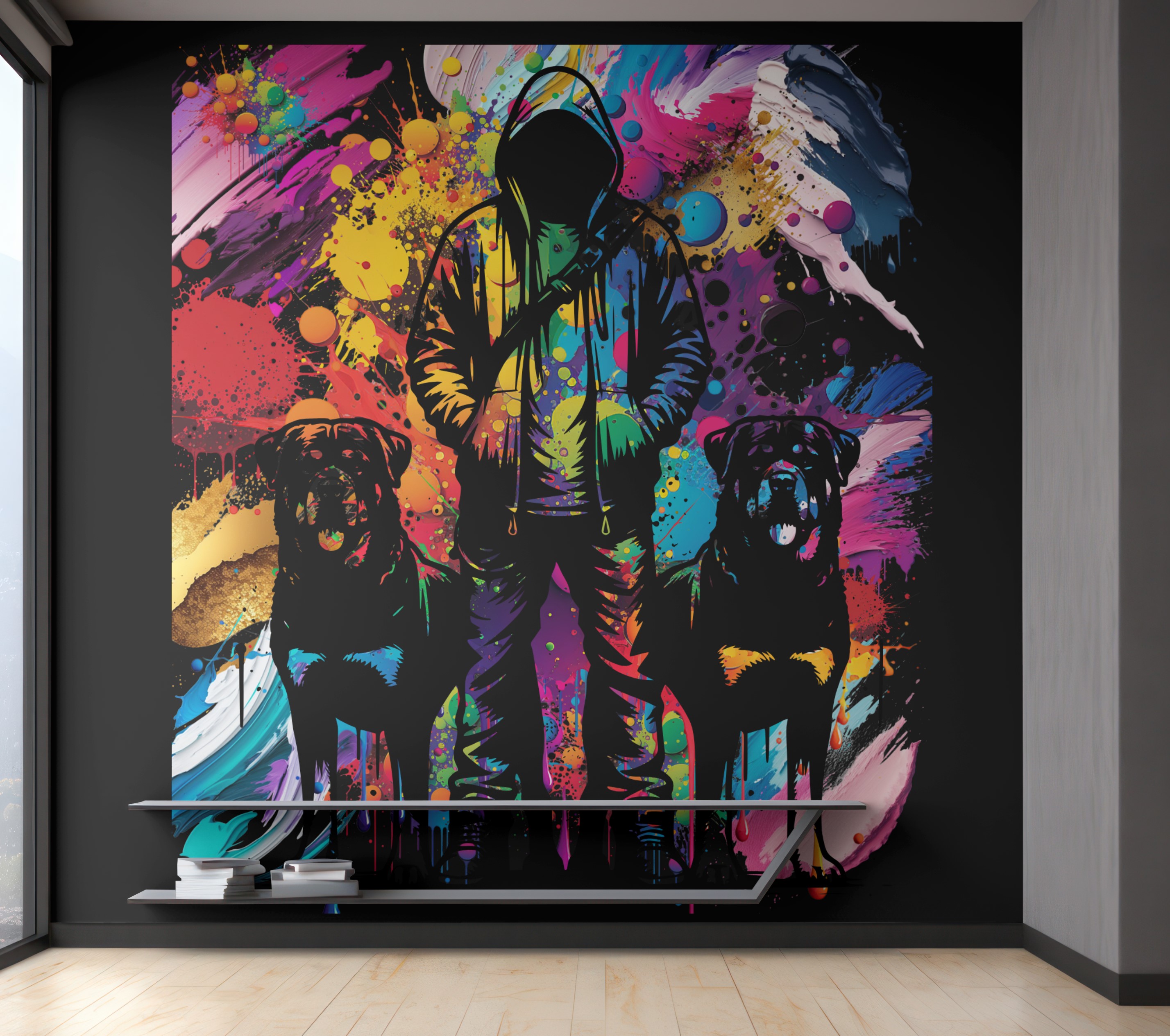 Canvas Print - Street Dogs Matte Canvas, Stretched, 1 25"