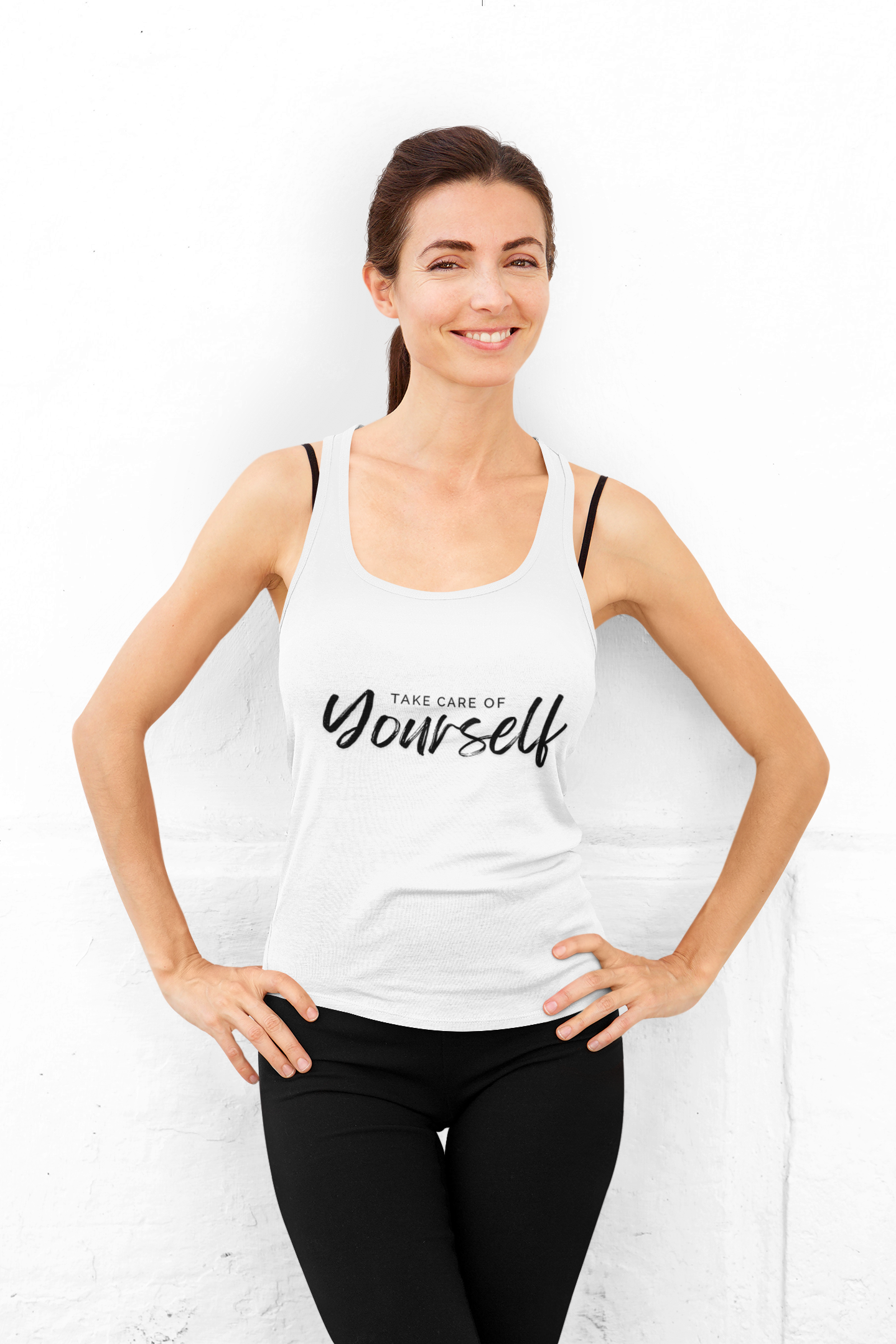 Flowy Tank - Take Care of Yourself Women's Summer Top product thumbnail image Flowy Tank - Take Care of Yourself Women's Summer Top product thumbnail image