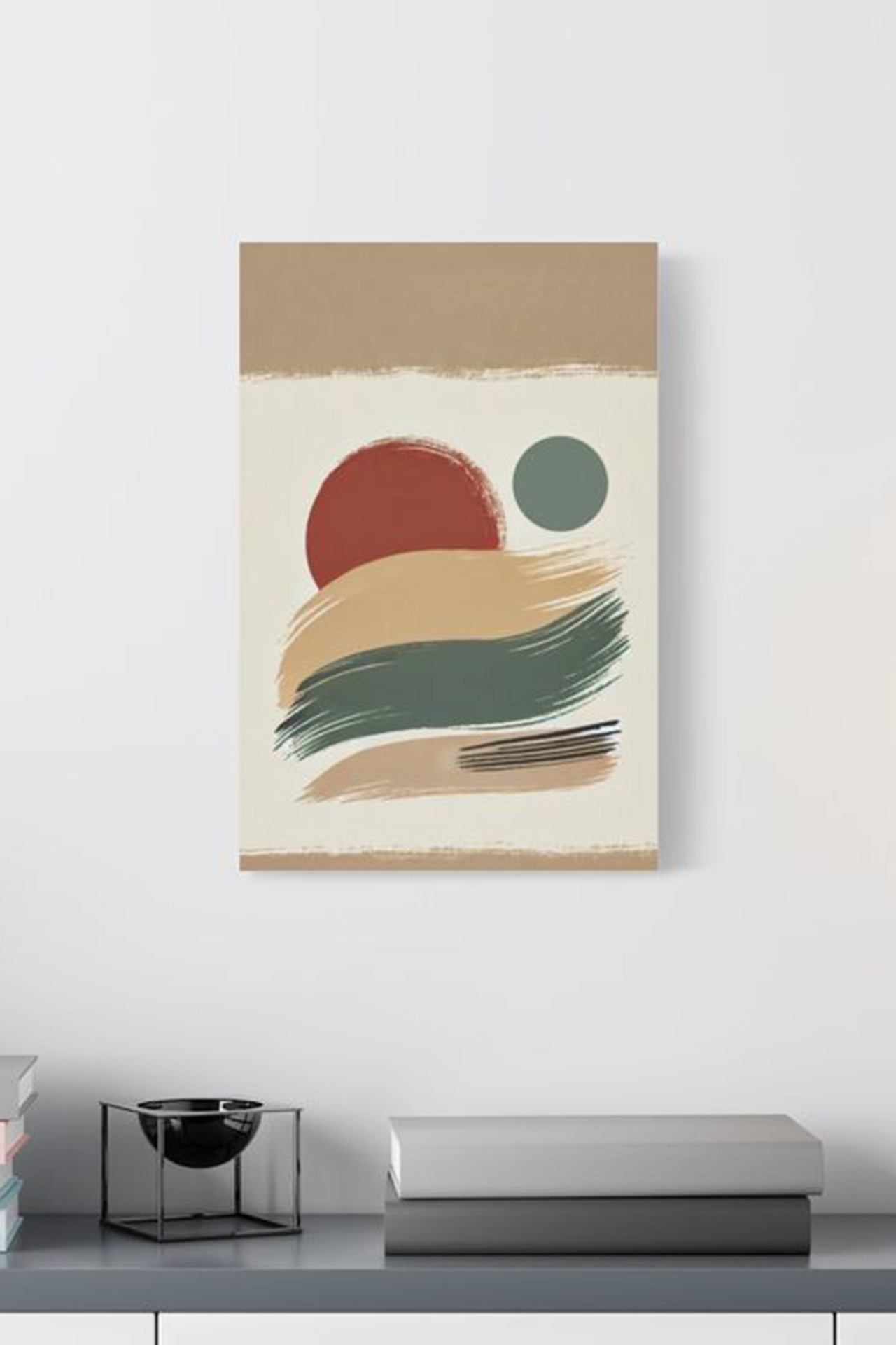 Abstract Boho Landscape Canvas Wall Art Minimalist Desert Sun Print for Modern Home Decor product thumbnail image Abstract Boho Landscape Canvas Wall Art Minimalist Desert Sun Print for Modern Home Decor product thumbnail image