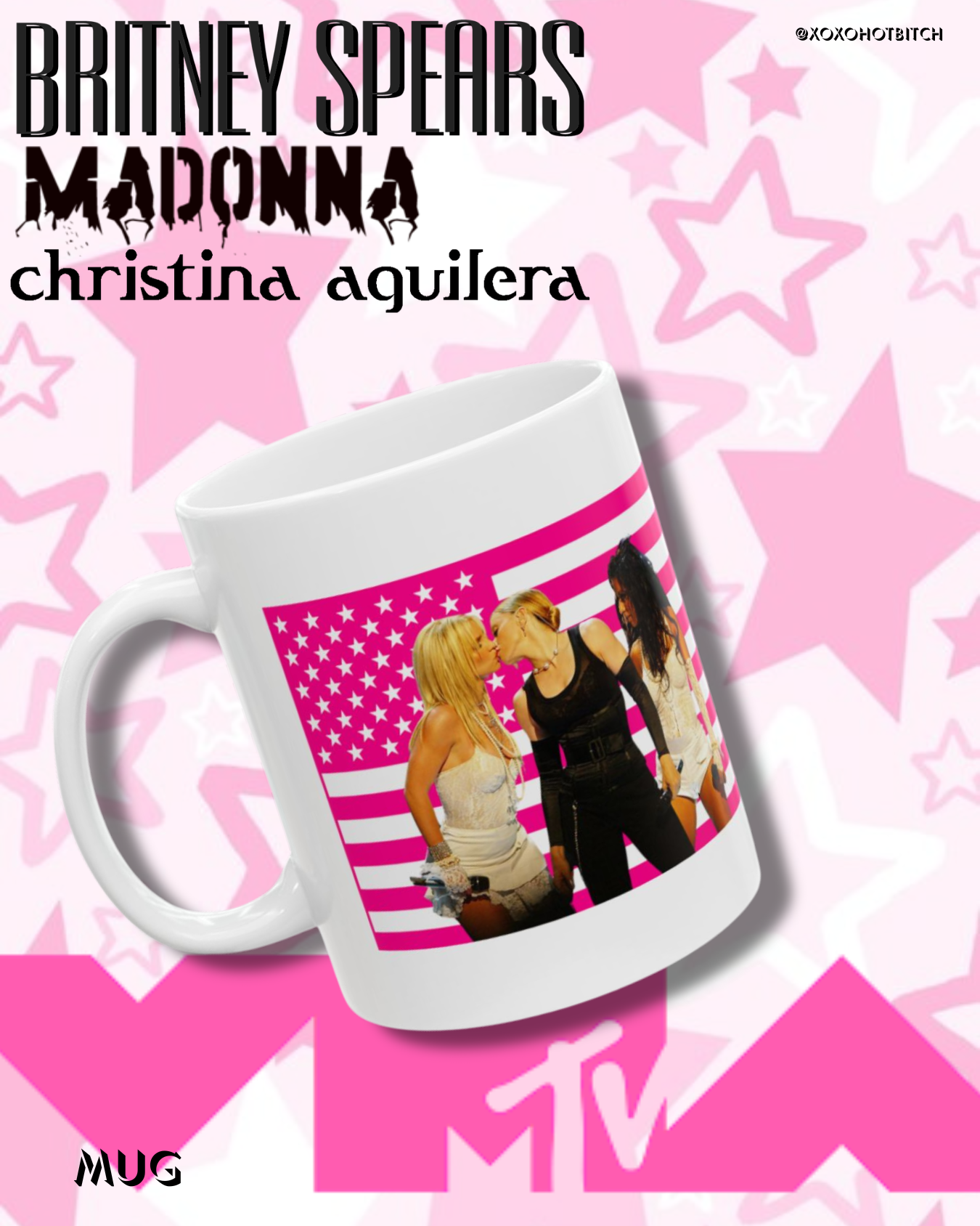 2003 britney madonna kiss mug product thumbnail image 2003 britney madonna kiss mug product thumbnail image