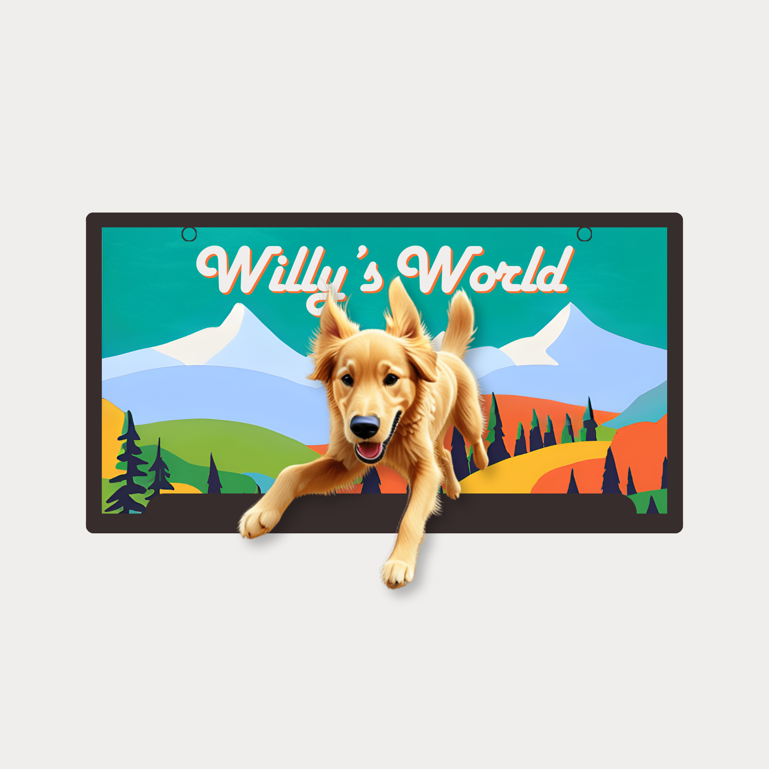License Plate Willy's 360 World - Casual Unisex Cotton Crew Tee product thumbnail image License Plate Willy's 360 World - Casual Unisex Cotton Crew Tee product thumbnail image