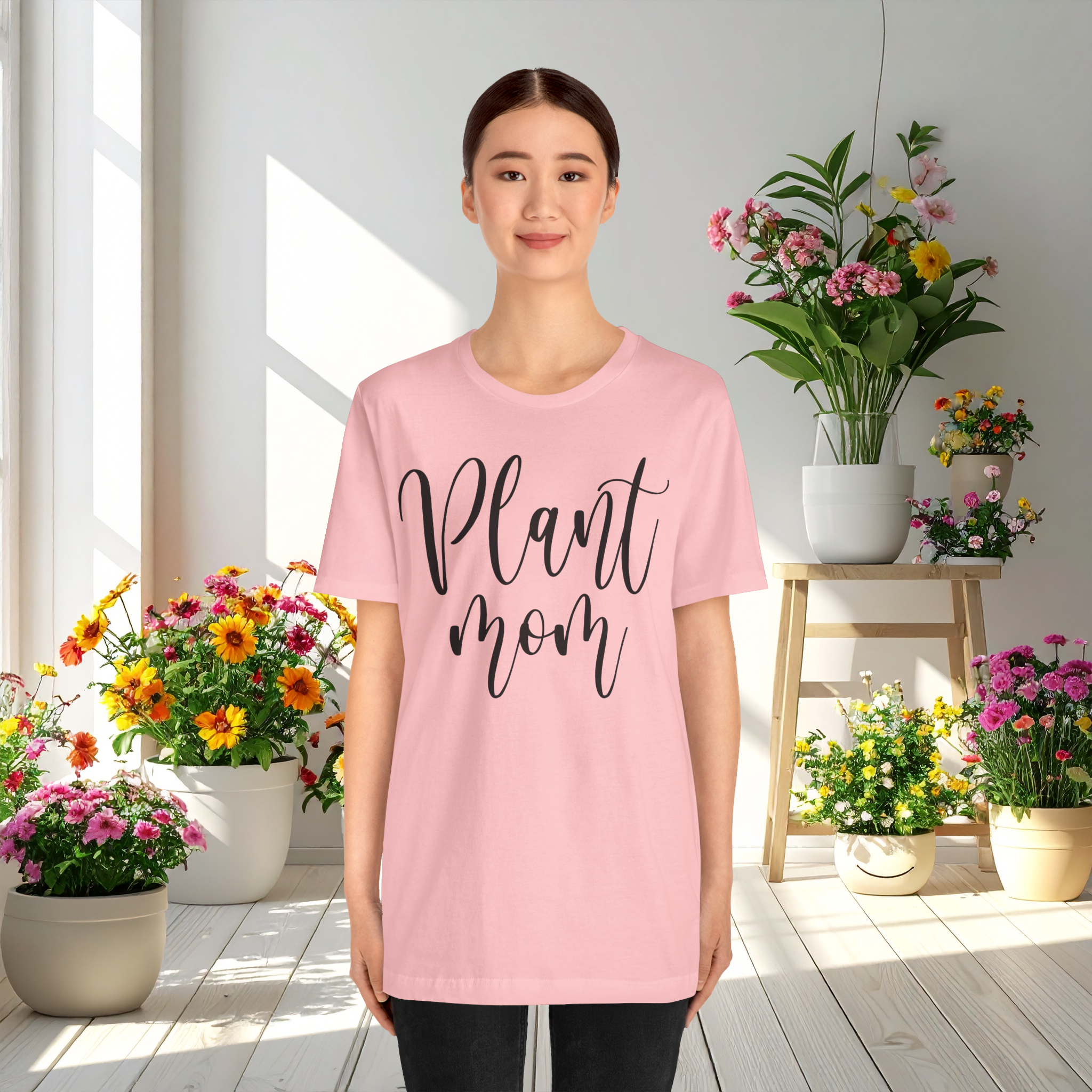 Plant Mom Shirt | Funny Gift for Botanical Babes, Plant Lovers, Plant Parents, Garden Queens and Garden Moms | Botanical Cotton Tee | Soft Unisex T-Shirt for Mother's Day, Birthdays, Special Occasions or Self-Care | Trendy Plantcore Fashion Tee product thumbnail image Plant Mom Shirt | Funny Gift for Botanical Babes, Plant Lovers, Plant Parents, Garden Queens and Garden Moms | Botanical Cotton Tee | Soft Unisex T-Shirt for Mother's Day, Birthdays, Special Occasions or Self-Care | Trendy Plantcore Fashion Tee product thumbnail image