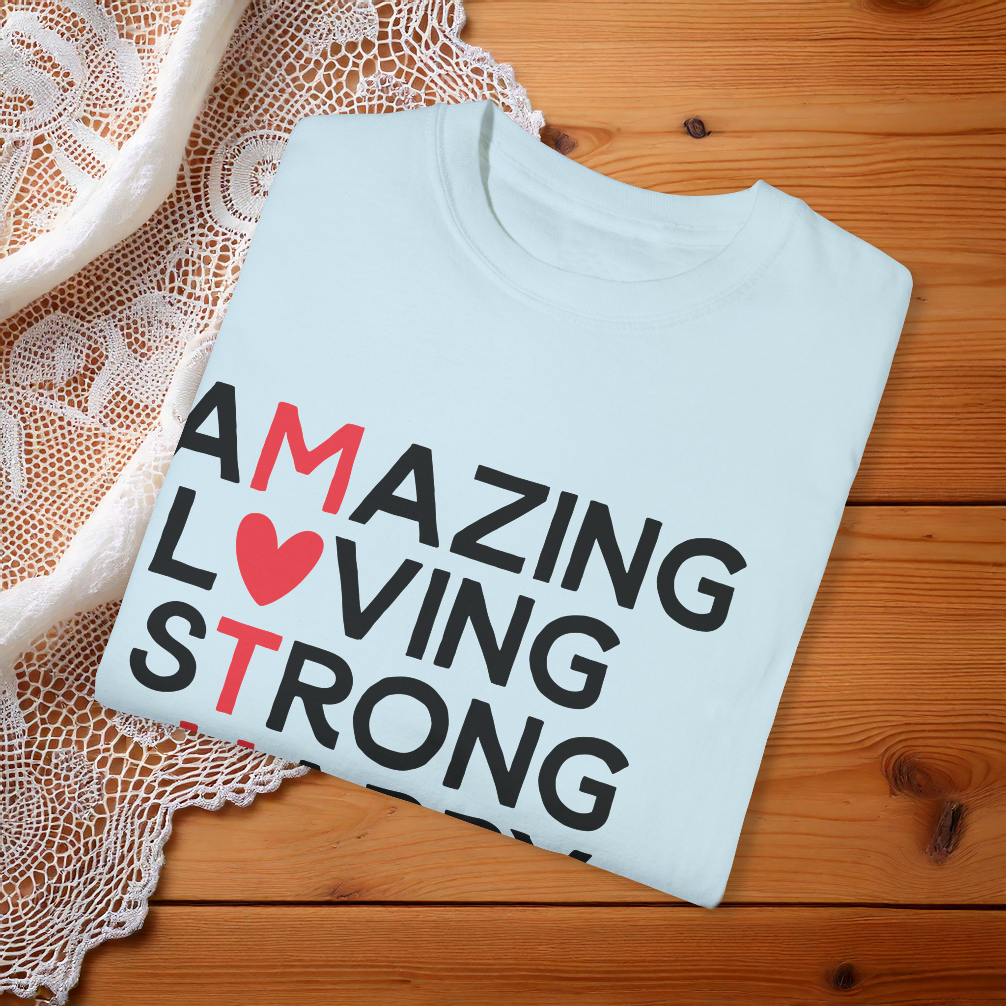 Mother's Day Inspirational T-Shirt - Amazing Loving Strong Selfless Graceful product thumbnail image Mother's Day Inspirational T-Shirt - Amazing Loving Strong Selfless Graceful product thumbnail image