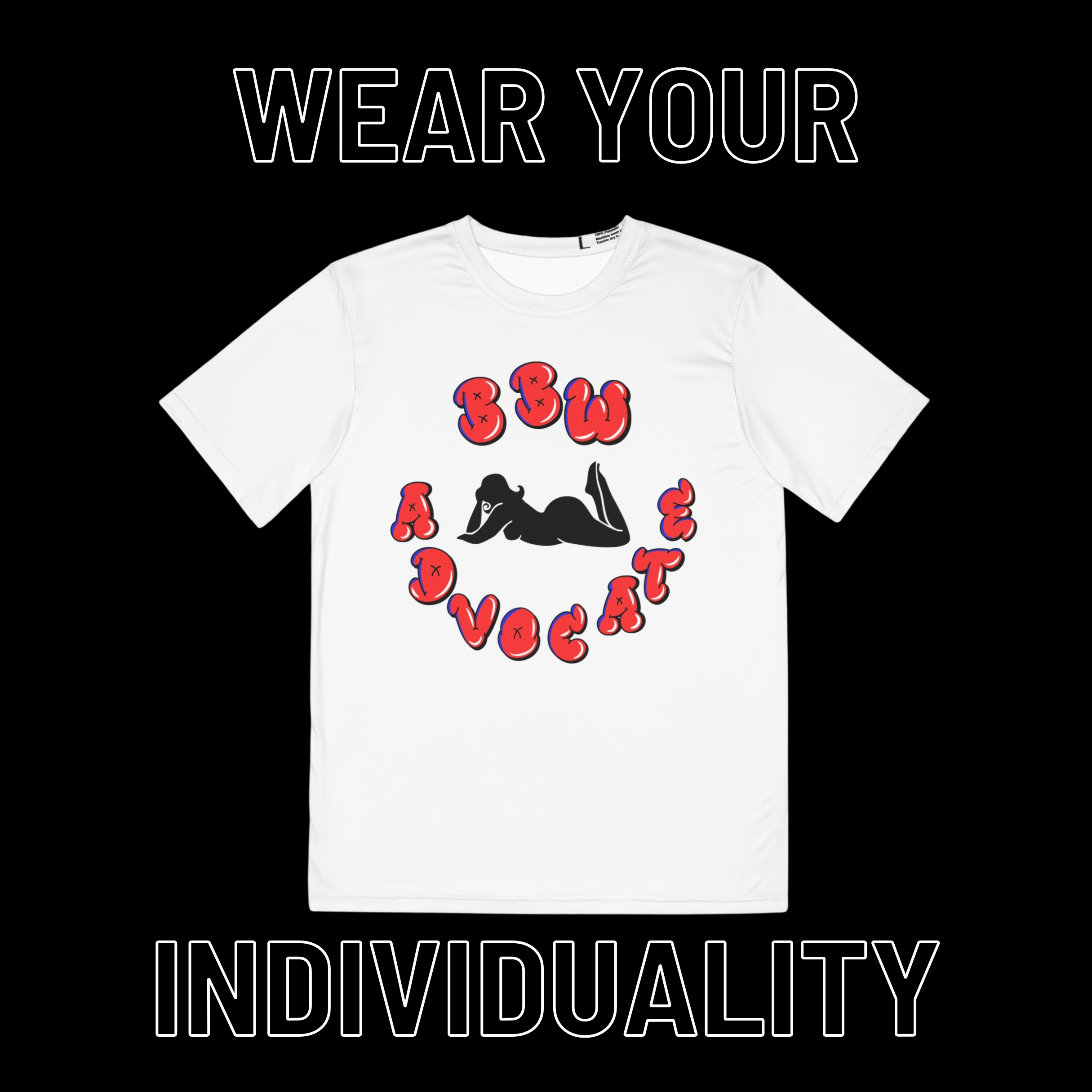 Red BBW Advocate Unisex Classic Bubble Tee product thumbnail image Red BBW Advocate Unisex Classic Bubble Tee product thumbnail image