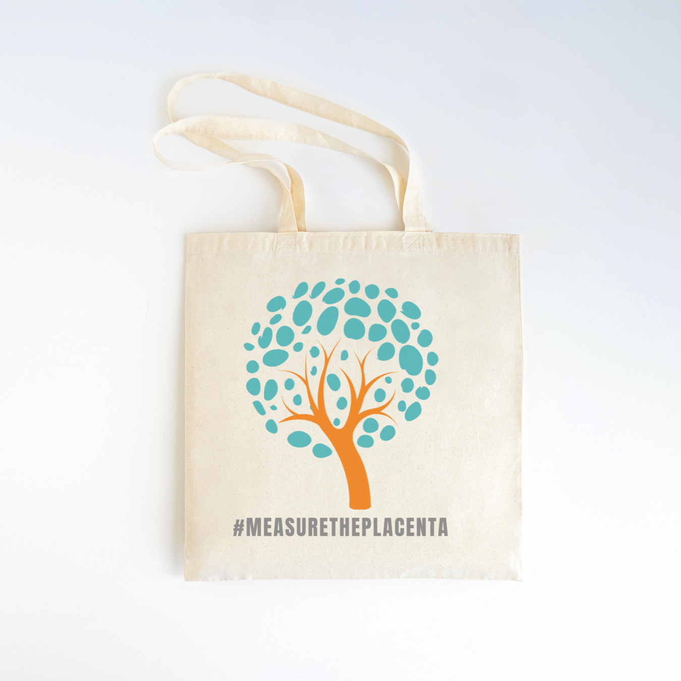 Measure The Placenta - Canvas Tote Bag Measure The Placenta - Canvas Tote Bag