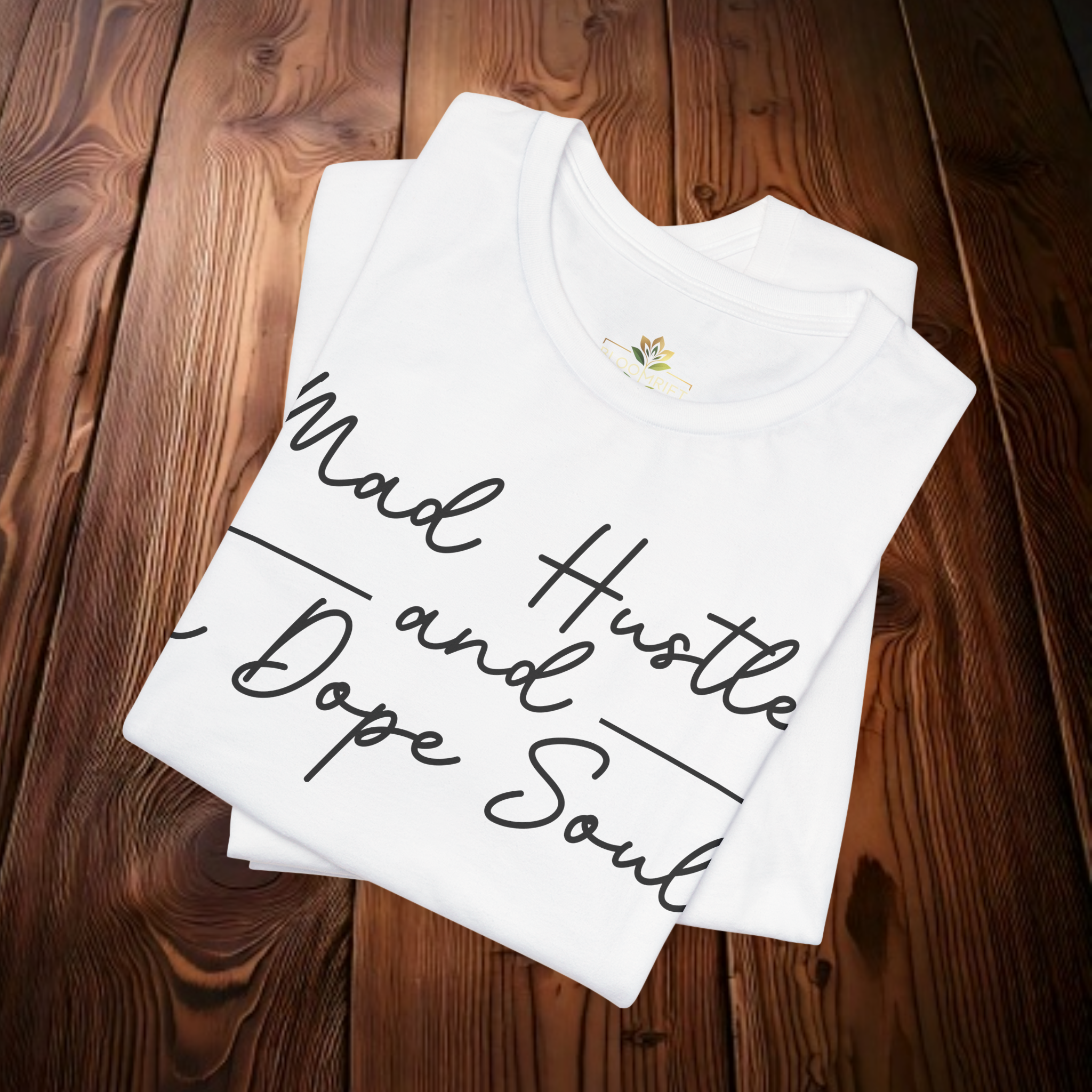 Mad Hustle and a Dope Soul T-Shirt | Viral Motivational Tee | Minimalist Graphic Shirt for Entrepreneurs | Soft Unisex Everyday Shirt | TikTok Aesthetic Streetwear | Boss Babe Energy | Grind Mode Tee | Inspo Shirt for Creators | Gift for Go-Getters Top product thumbnail image Mad Hustle and a Dope Soul T-Shirt | Viral Motivational Tee | Minimalist Graphic Shirt for Entrepreneurs | Soft Unisex Everyday Shirt | TikTok Aesthetic Streetwear | Boss Babe Energy | Grind Mode Tee | Inspo Shirt for Creators | Gift for Go-Getters Top product thumbnail image
