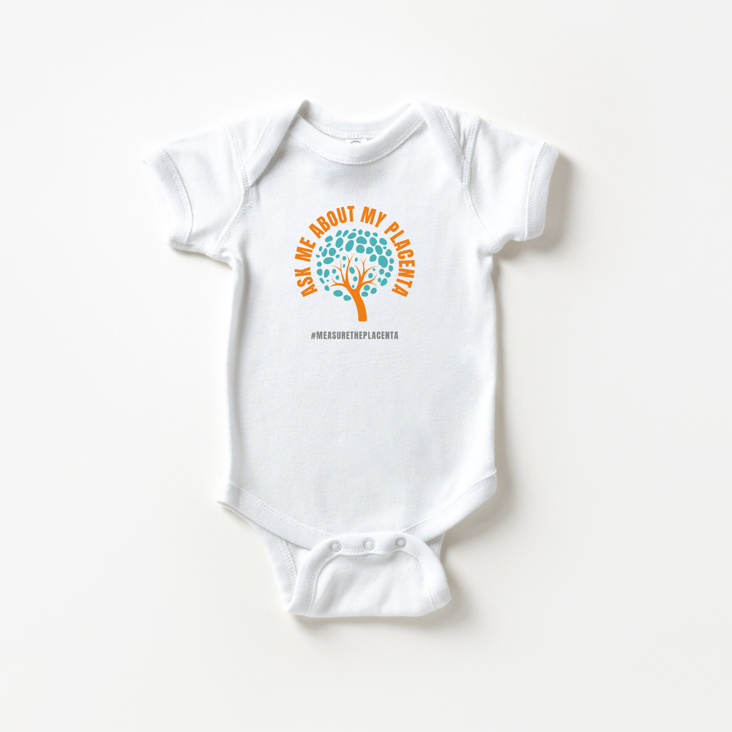 Ask Me About My Placenta | Infant Bodysuit product thumbnail image Ask Me About My Placenta | Infant Bodysuit product thumbnail image