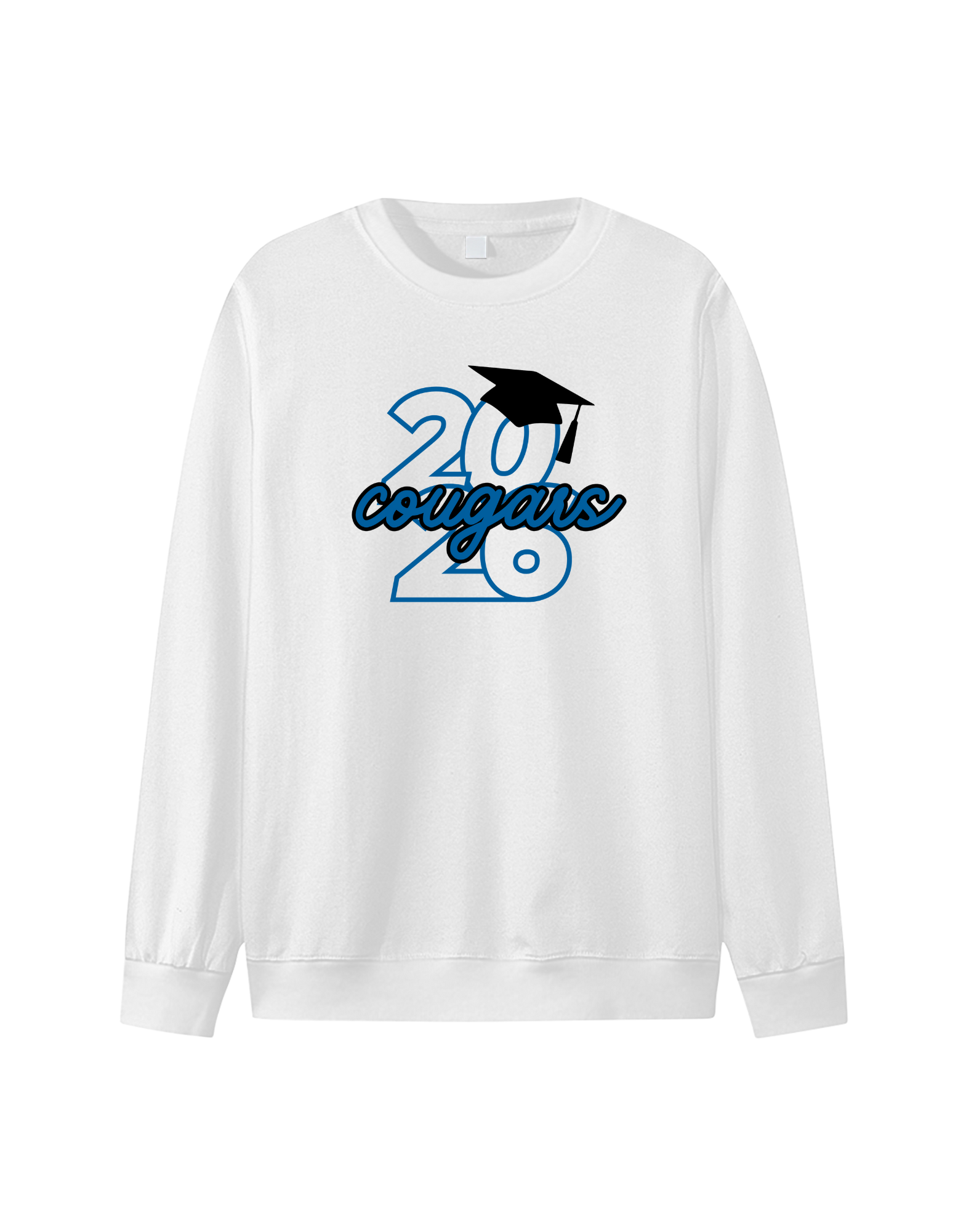 Carroll Cougars Graduation Crewneck Sweatshirt - Class of 2026 Carroll Cougars Graduation Crewneck Sweatshirt - Class of 2026