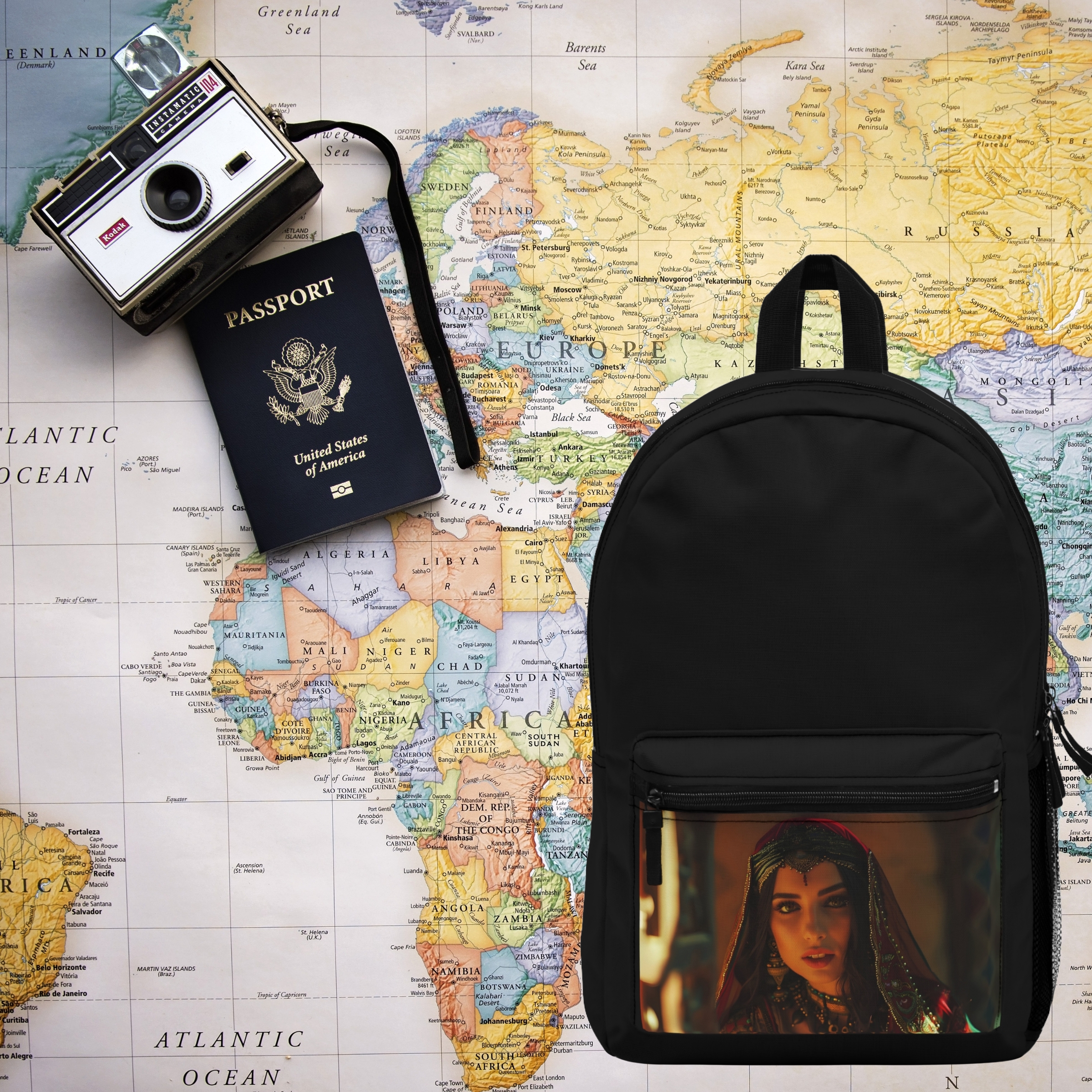 Baghdad Persian Queen Backpack Baghdad Persian Queen Backpack