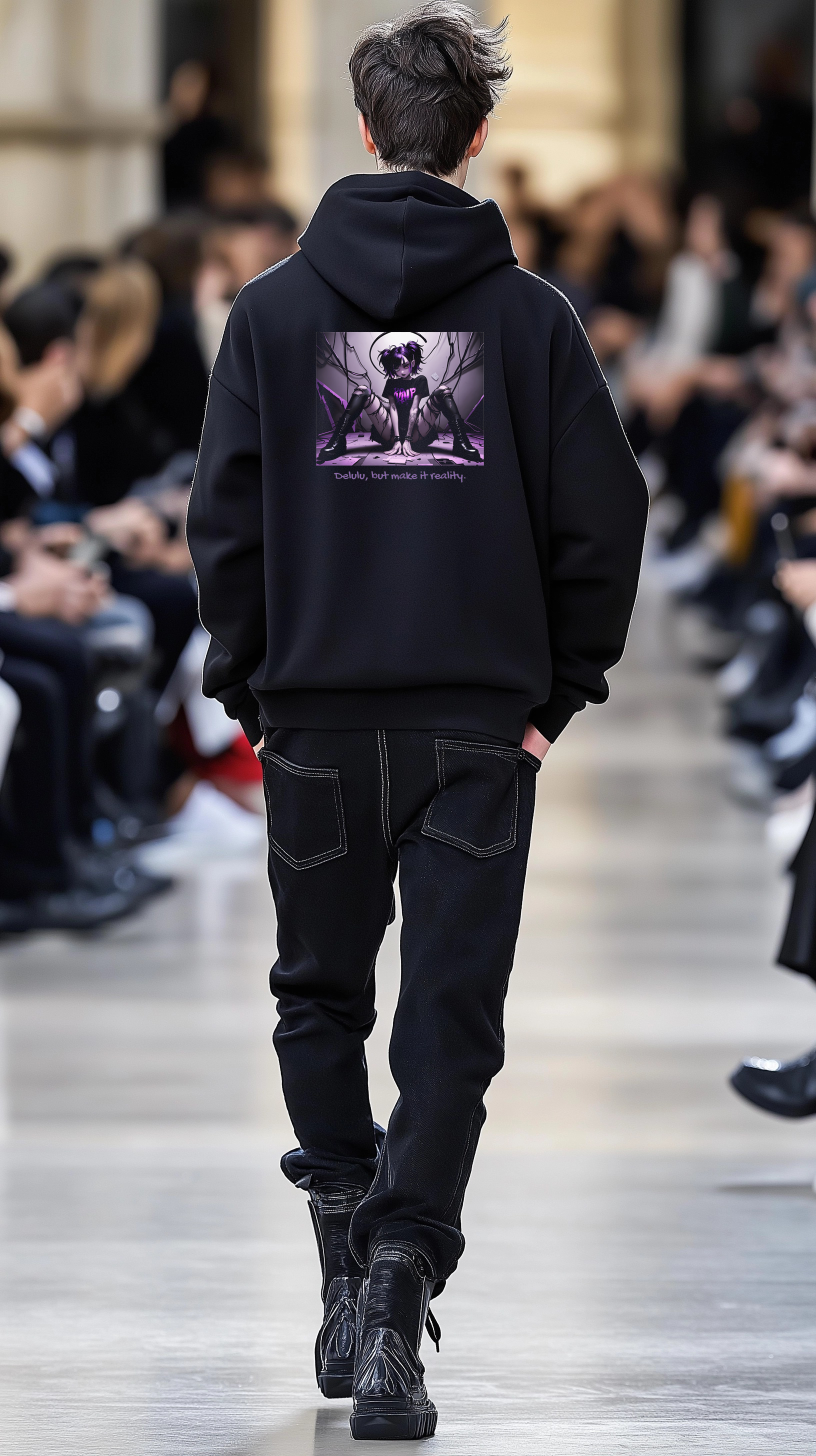 Unisex Heavy Blend Hooded Sweatshirt - 'Debulu, But Make It Reality' 