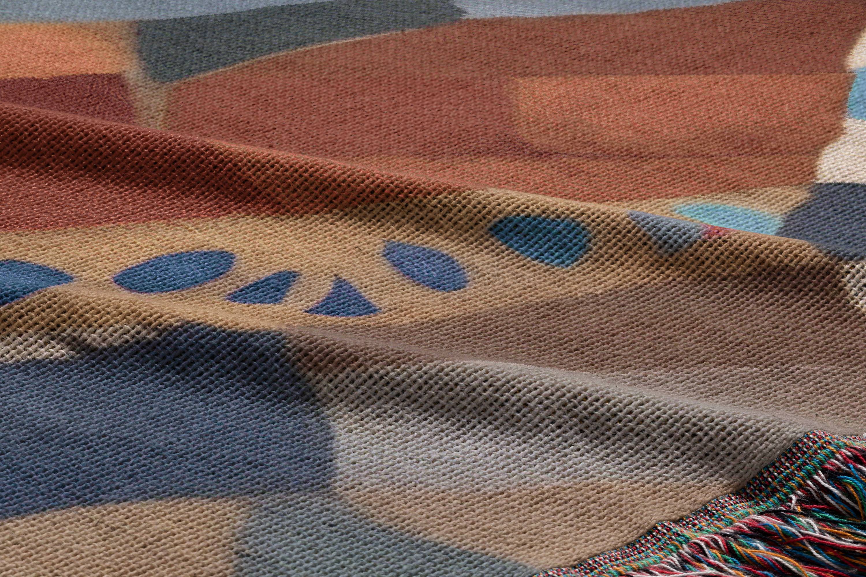 Cozy Geometric Woven Blanket, Modern Throw for Home Decor, Perfect for Picnics, Gifts, Warmth, and Boho Style product thumbnail image Cozy Geometric Woven Blanket, Modern Throw for Home Decor, Perfect for Picnics, Gifts, Warmth, and Boho Style product thumbnail image