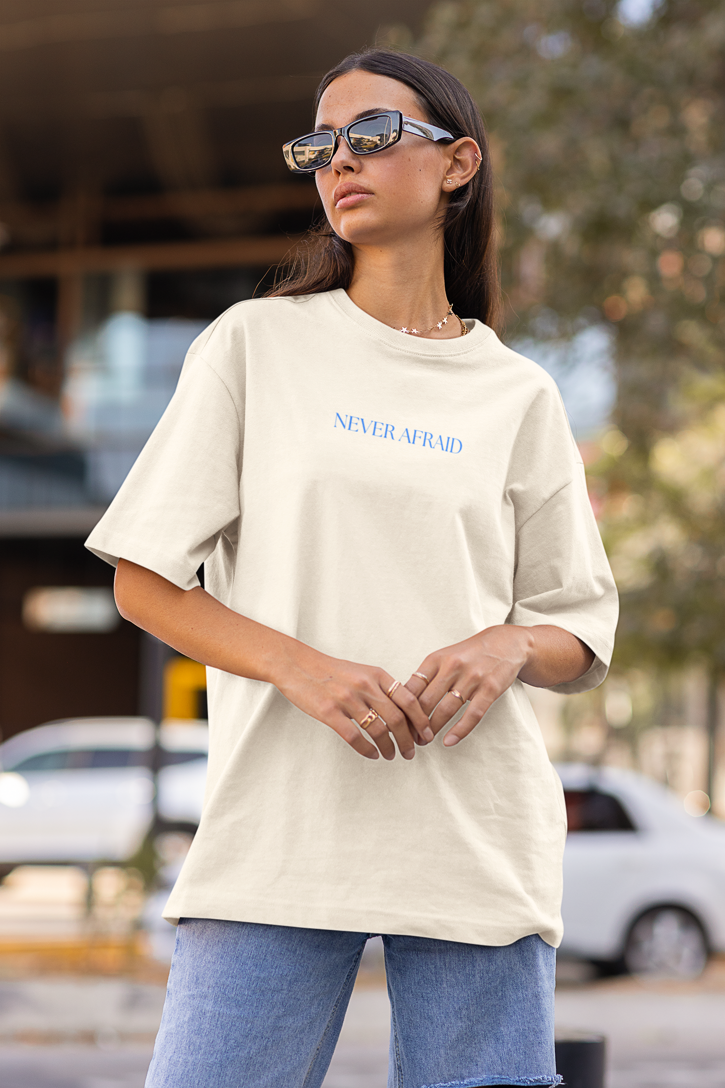 Unisex Never Afraid Tee product thumbnail image