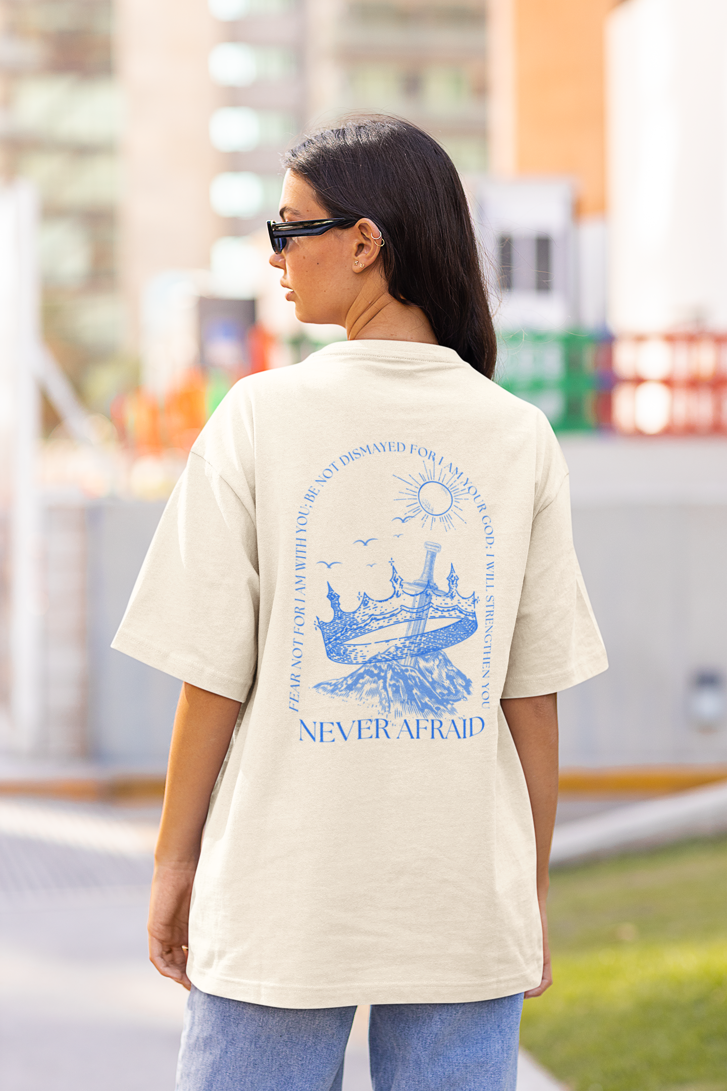Unisex Never Afraid Tee product thumbnail image