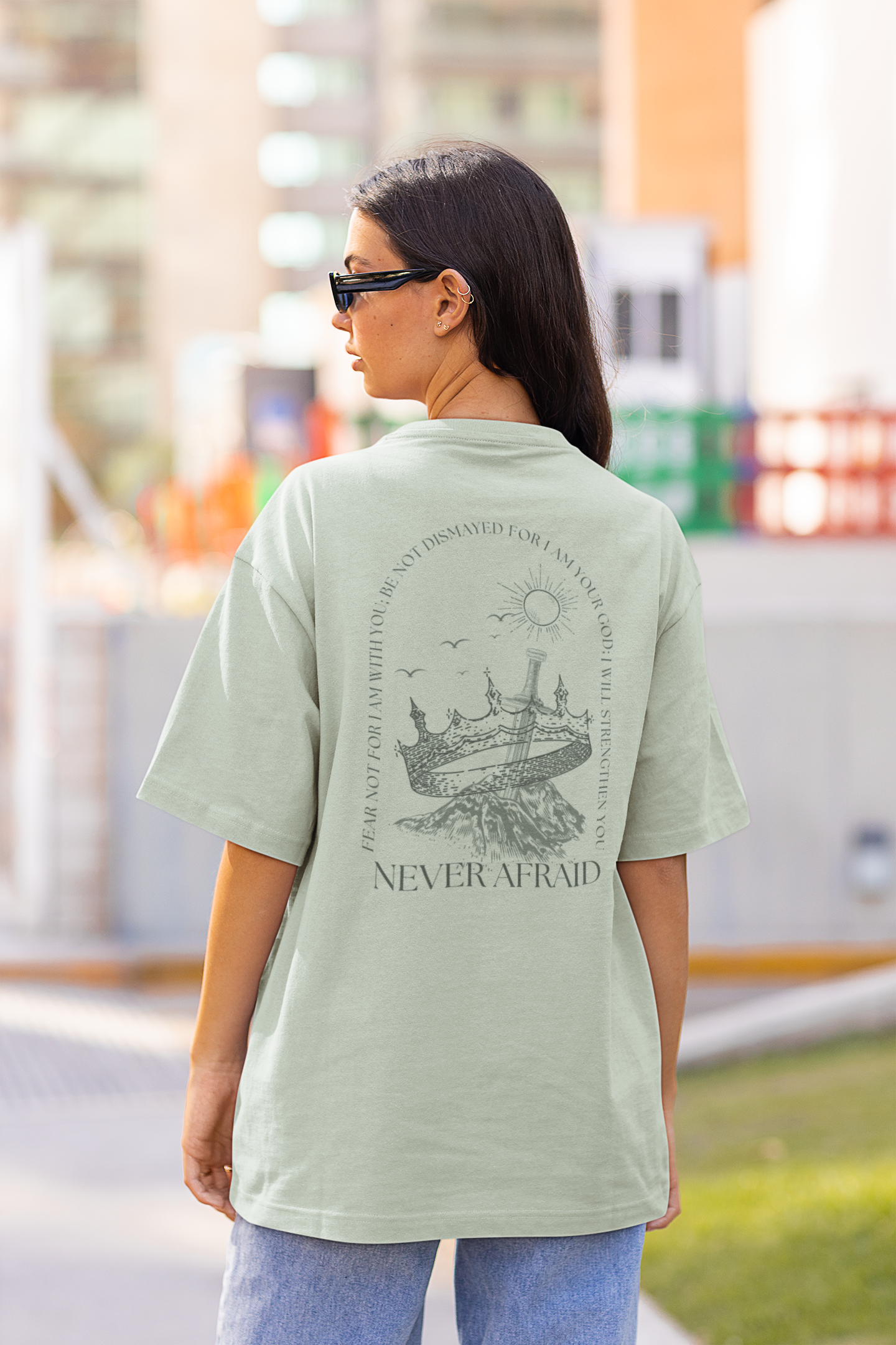 Unisex Never Afraid Tee product thumbnail image