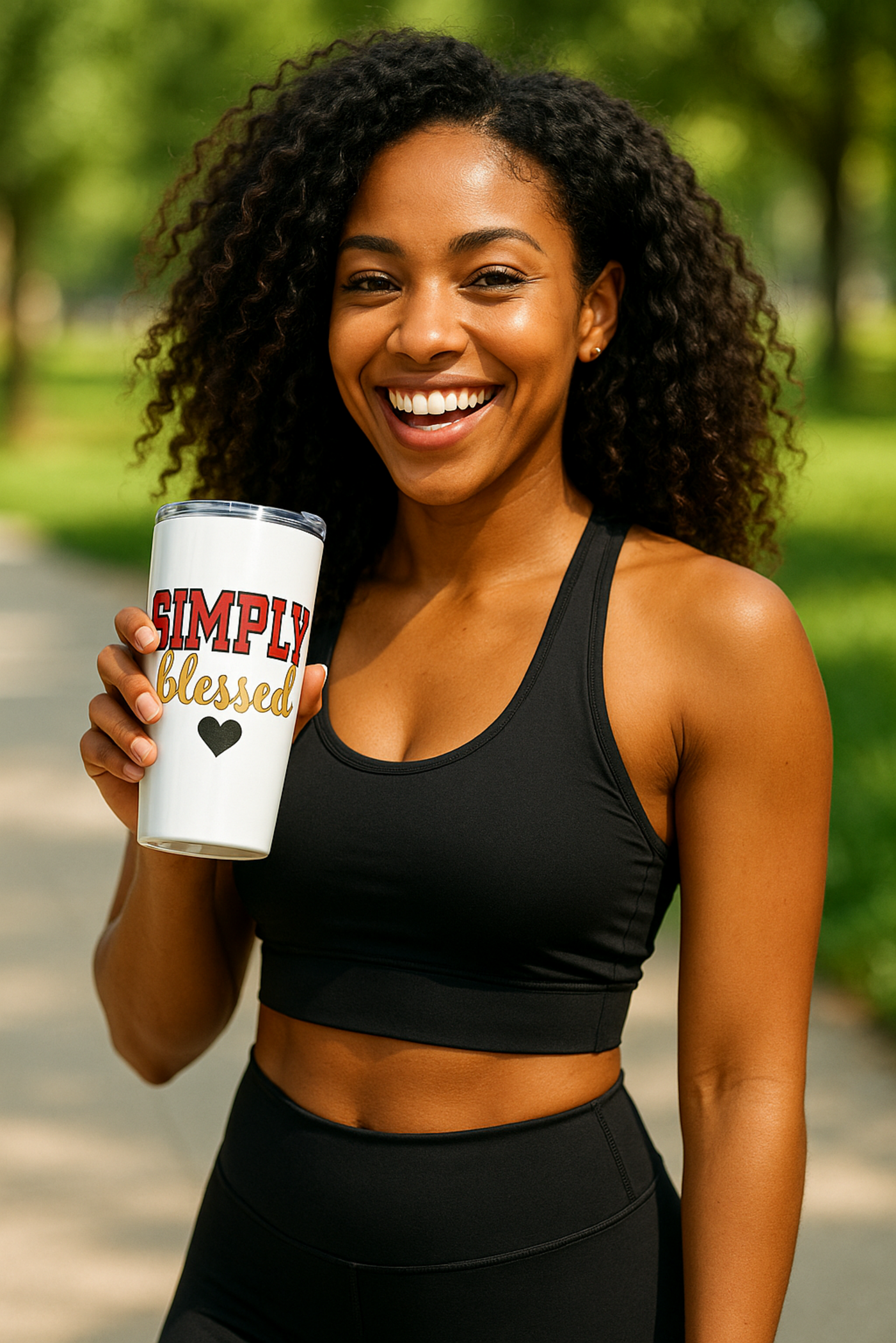Simply Blessed 20oz Tumbler 