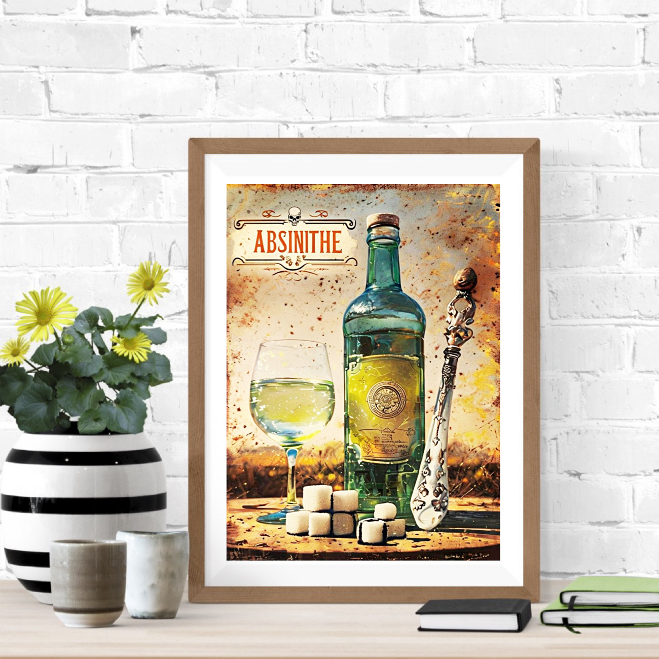 ABSINTHE Green Fairy Poster, Alcohol Mystical, Sugar Cubes, Fantasy Bar Poster, Bar Cart Poster product thumbnail image ABSINTHE Green Fairy Poster, Alcohol Mystical, Sugar Cubes, Fantasy Bar Poster, Bar Cart Poster product thumbnail image