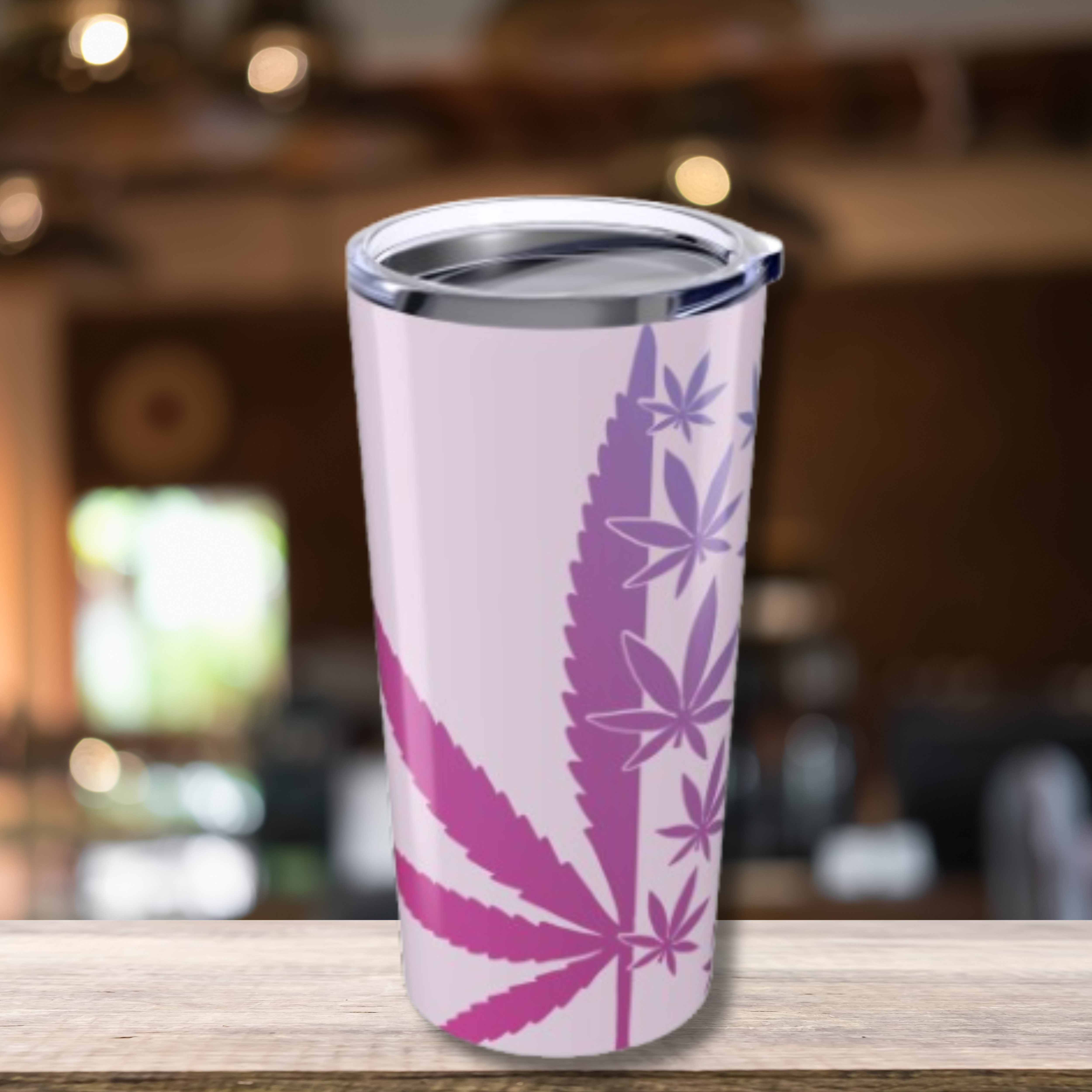 Colorful Leaf Tumbler 20oz - Trendy Cannabis Drinkware for Everyday Use product thumbnail image Colorful Leaf Tumbler 20oz - Trendy Cannabis Drinkware for Everyday Use product thumbnail image