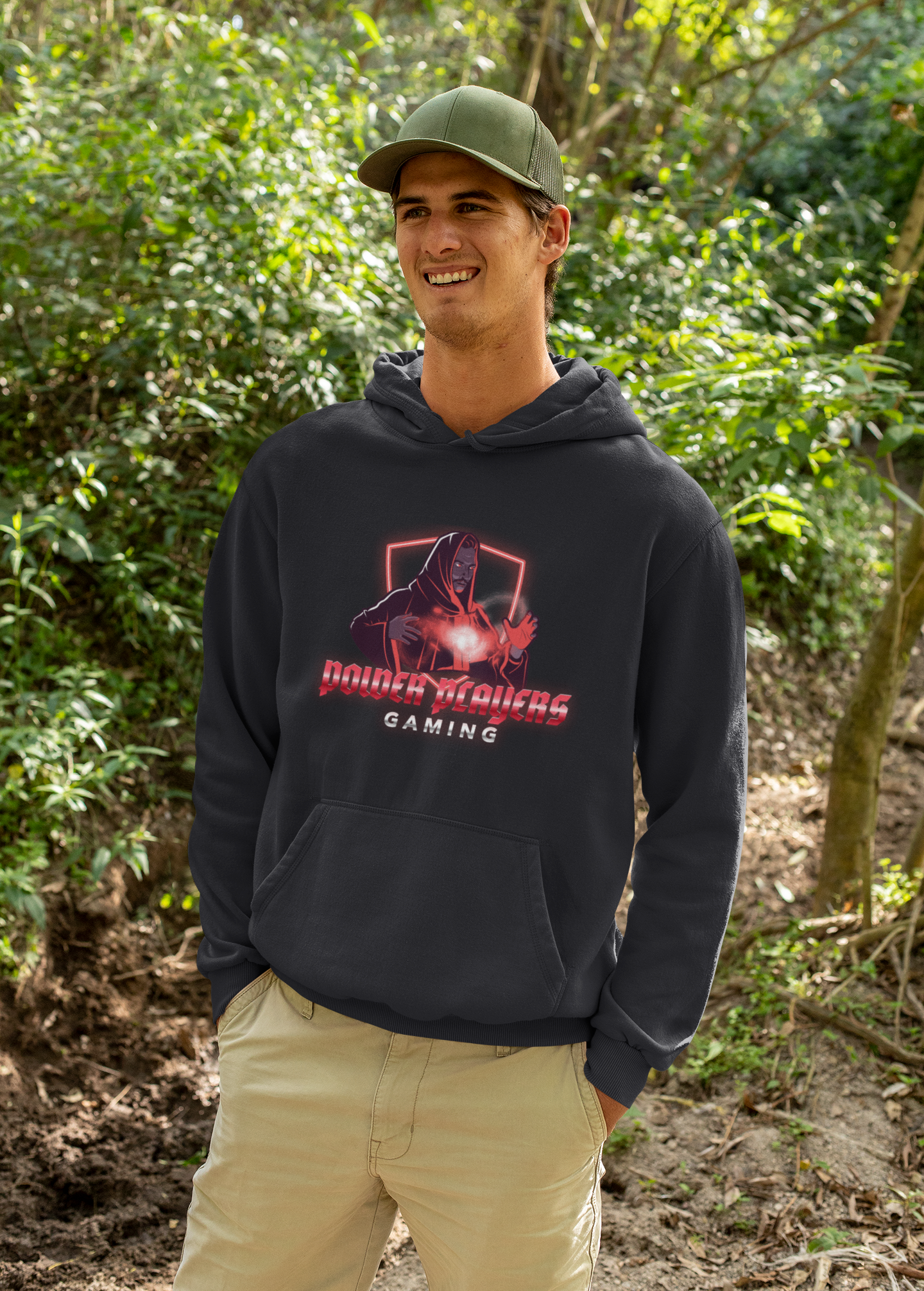 POWER PLAYERS GAMER  Hoodie - NUBLEND® with Controller Design product thumbnail image