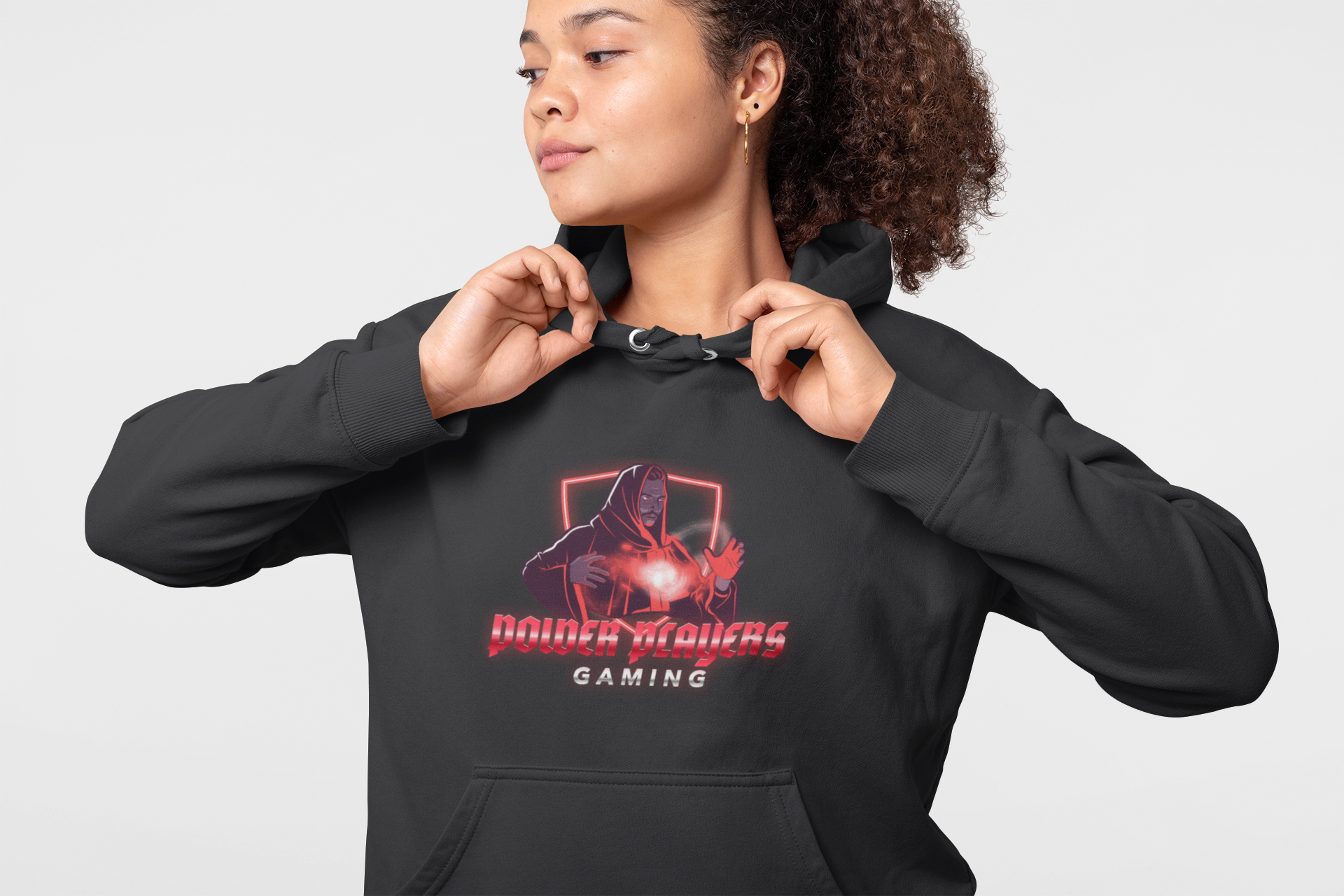 POWER PLAYERS GAMER  Hoodie - NUBLEND® with Controller Design product thumbnail image