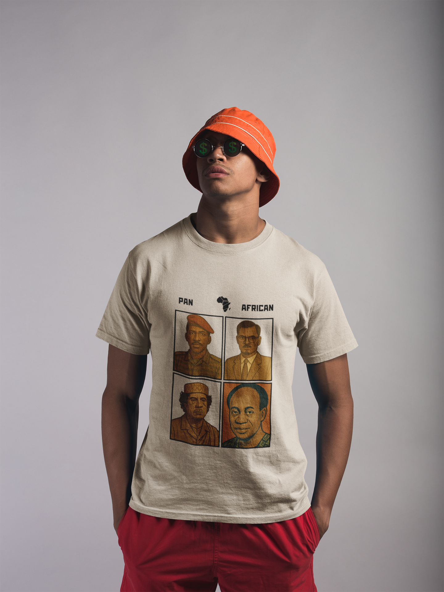 Pan-African Short Sleeve Tee - Celebrate Unity and Culture product thumbnail image Pan-African Short Sleeve Tee - Celebrate Unity and Culture product thumbnail image