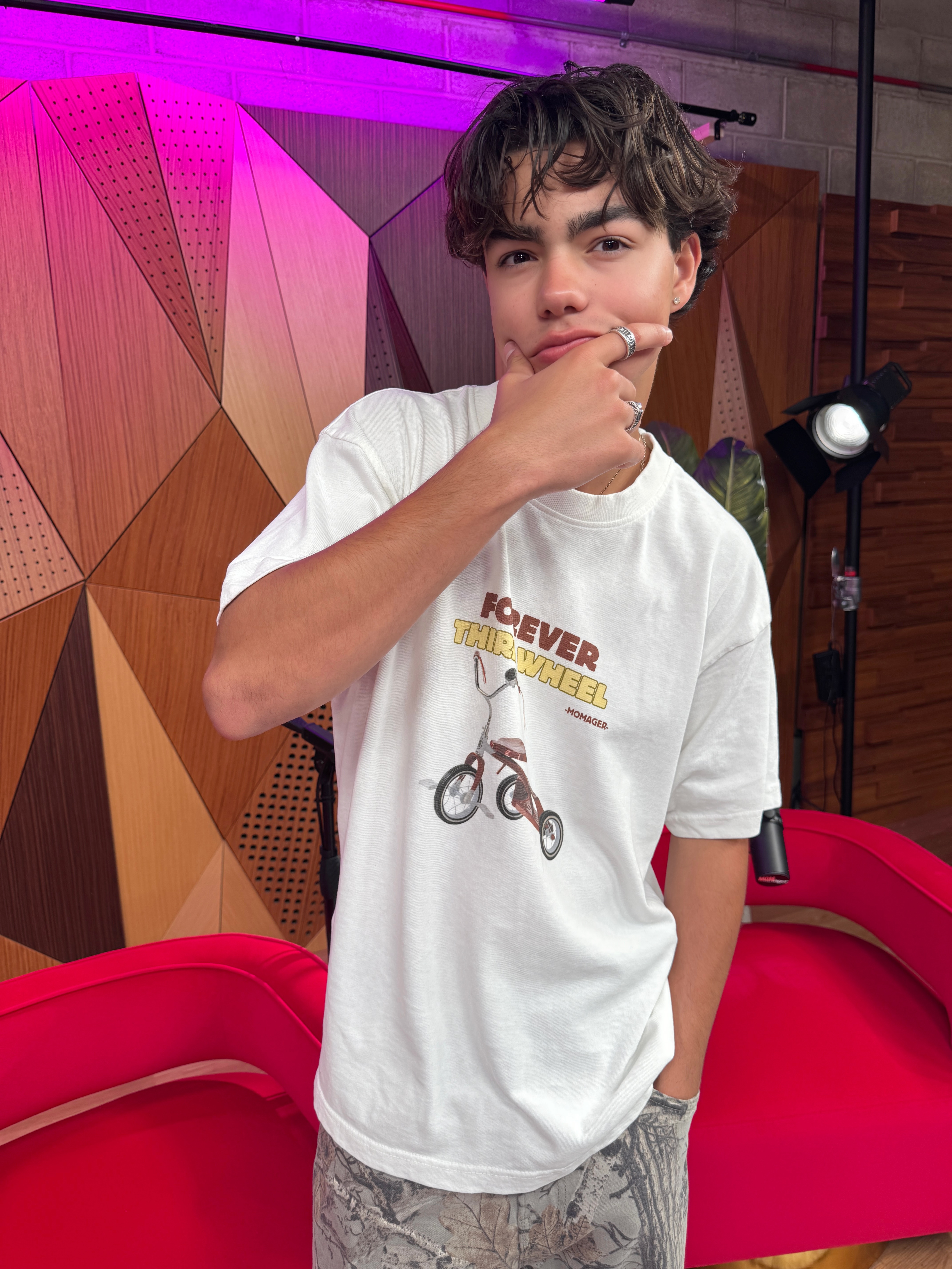 Forever 3rd Wheel Tee product thumbnail image Forever 3rd Wheel Tee product thumbnail image