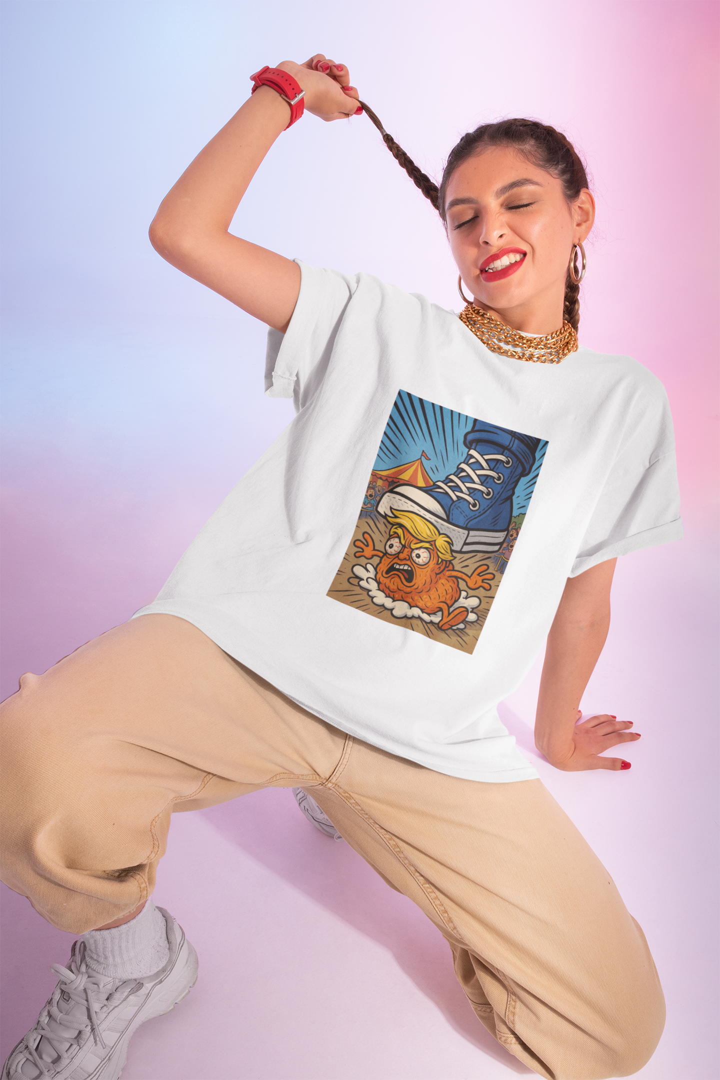 CIRCUS PEANUT — Political Edition Unisex T-Shirt product thumbnail image