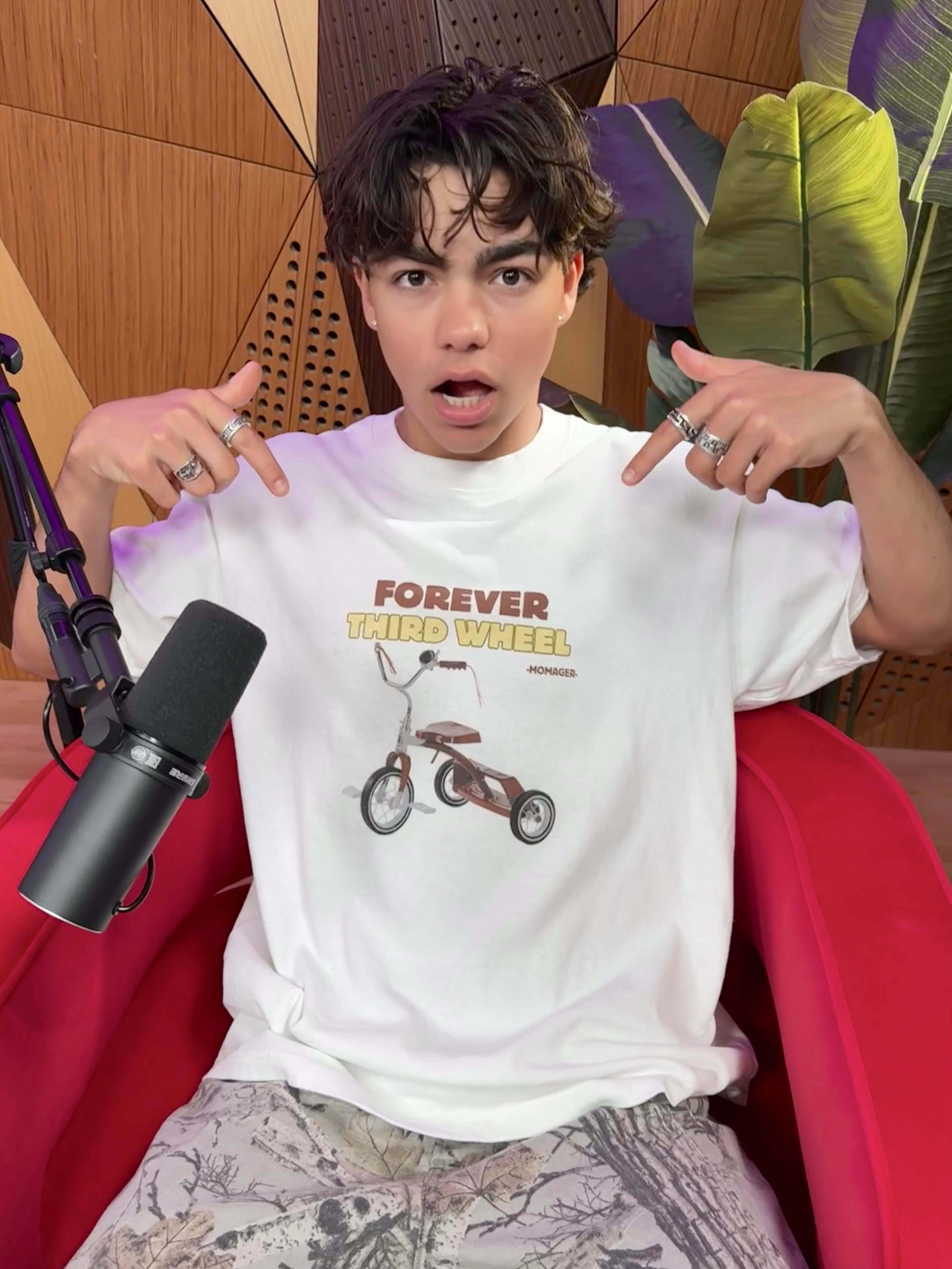 Forever 3rd Wheel Tee product thumbnail image Forever 3rd Wheel Tee product thumbnail image