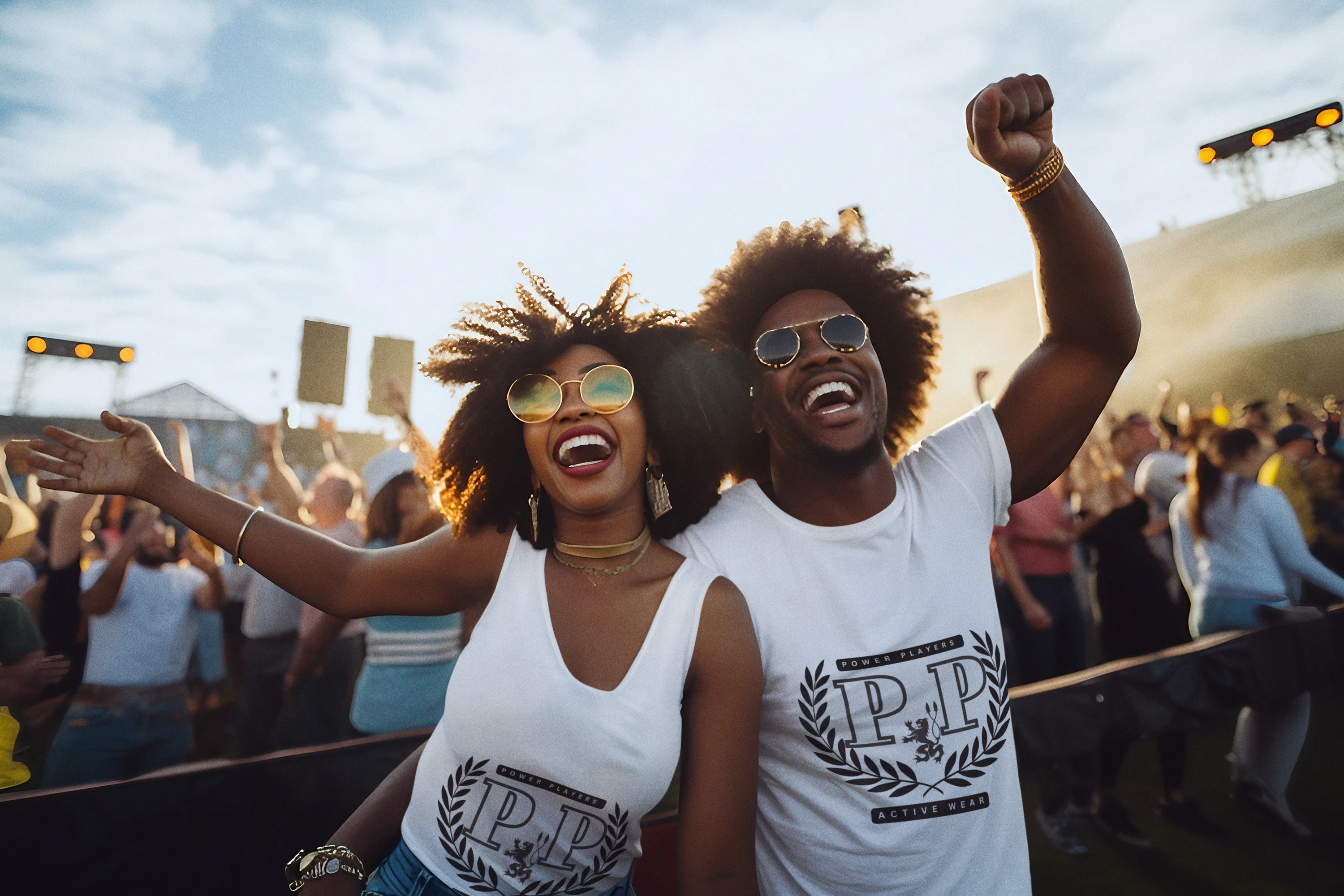 Power Players Active Wear Tee Shirt Unisex product thumbnail image Power Players Active Wear Tee Shirt Unisex product thumbnail image