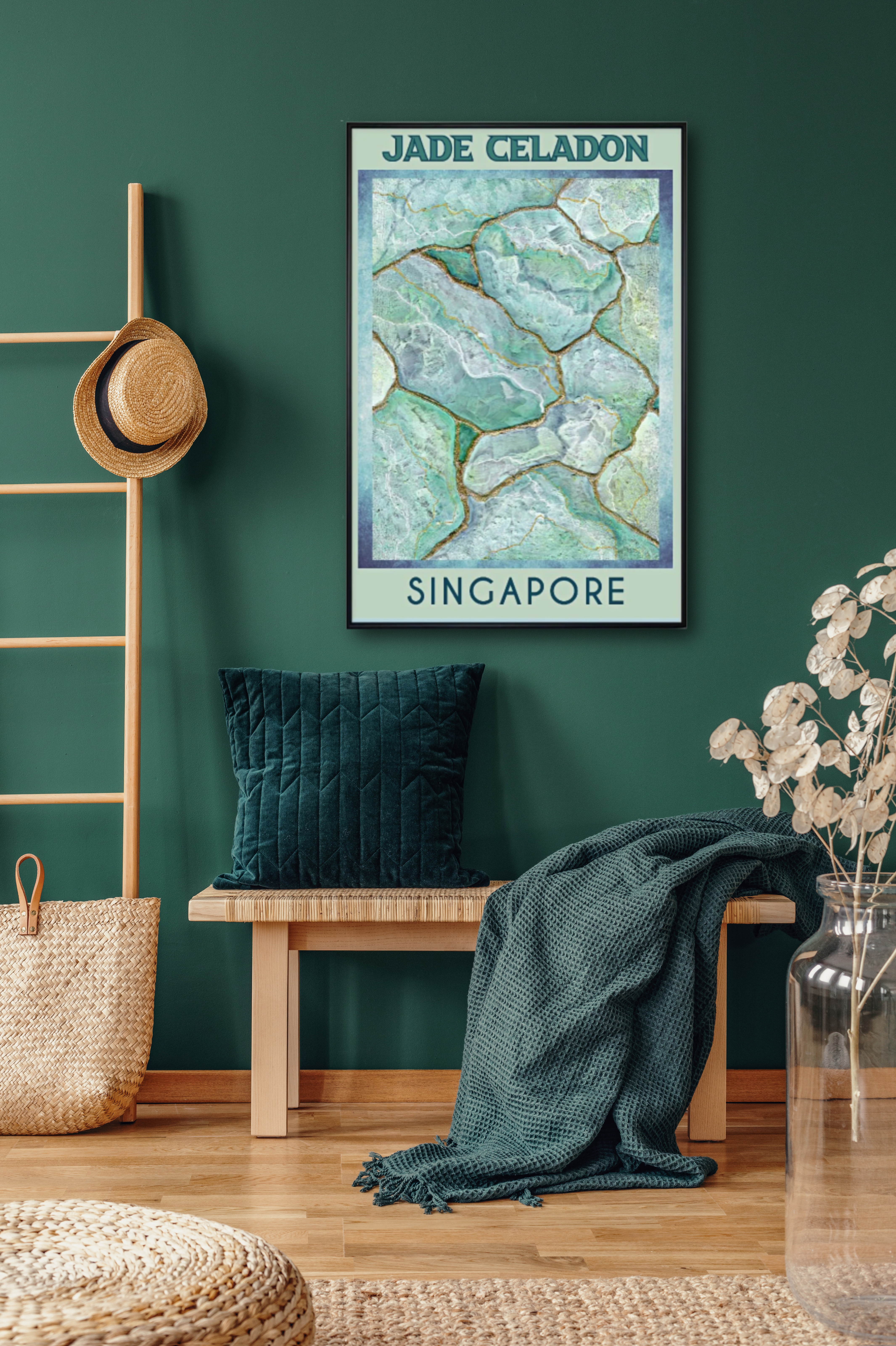 Celadon Green, Jade Poster Print, Singapore Poster, Geode Poster, Mint Green Decor, Mid Century Geometric Marble Poster Celadon Green, Jade Poster Print, Singapore Poster, Geode Poster, Mint Green Decor, Mid Century Geometric Marble Poster