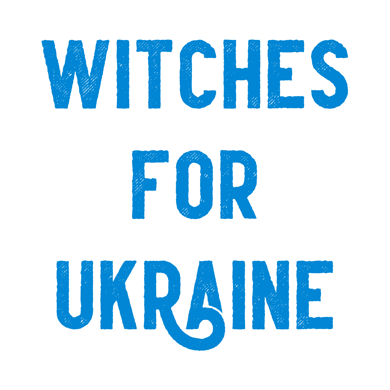 Witches for Ukraine Ultra Cotton Tee product thumbnail image Witches for Ukraine Ultra Cotton Tee product thumbnail image