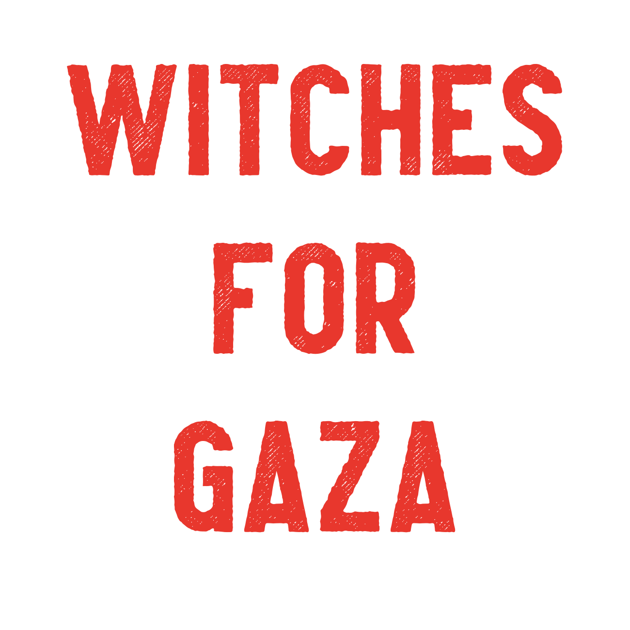 Witches for Gaza Ultra Cotton Tee product thumbnail image