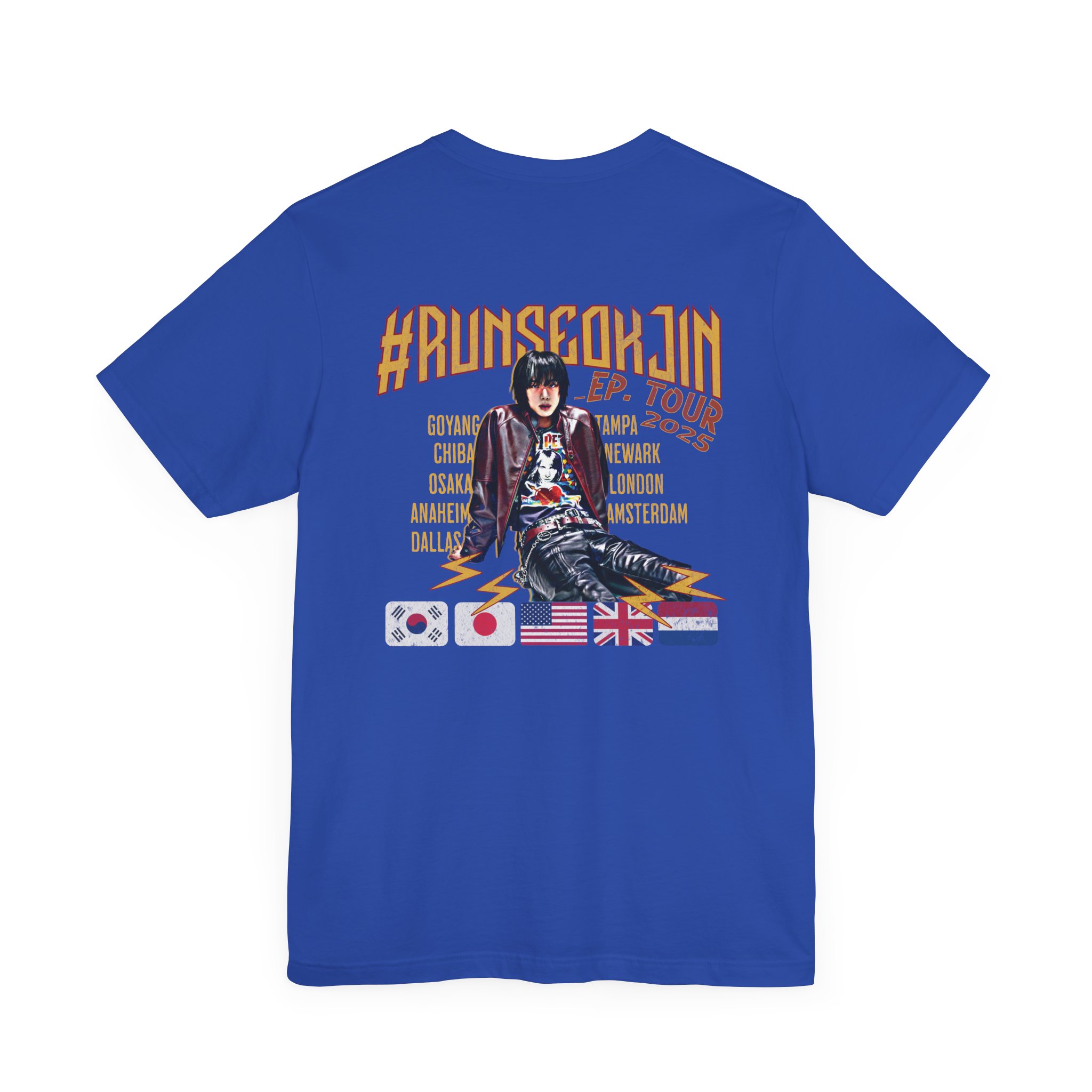 Jin Solo Tour Unisex Tee, Printed on Front and Back, Designed for Army, by Army product thumbnail image