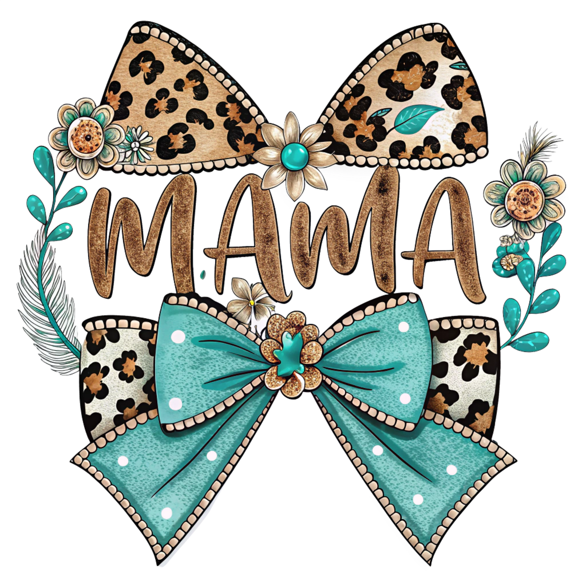 Colorful 'MAMA' Unisex Softstyle T-Shirt - Perfect Gift for Mother's Day and Everyday Wear product thumbnail image