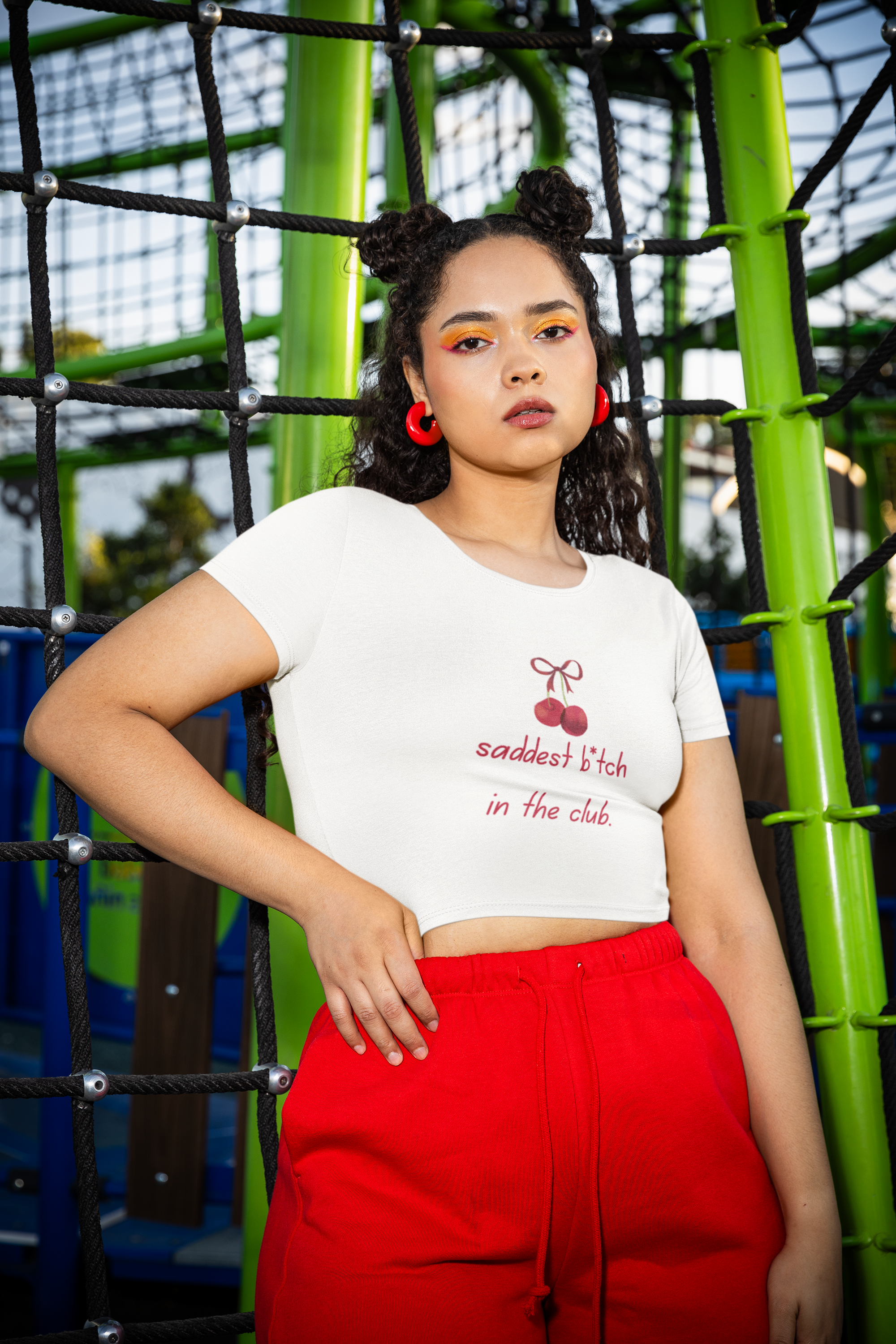 Saddest B*tch In The Club Crop Top