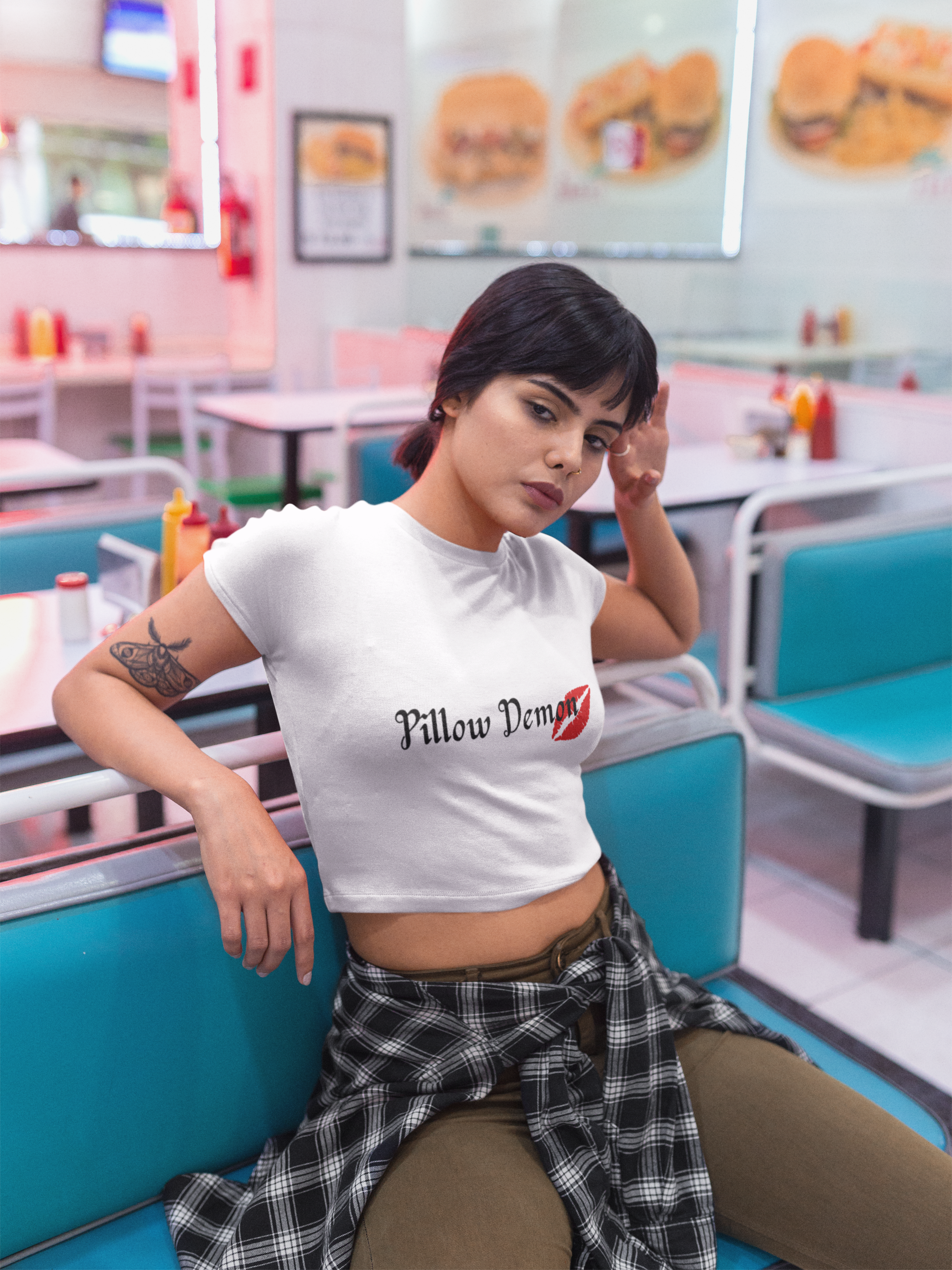 Pillow Demon Crop Top product thumbnail image Pillow Demon Crop Top product thumbnail image