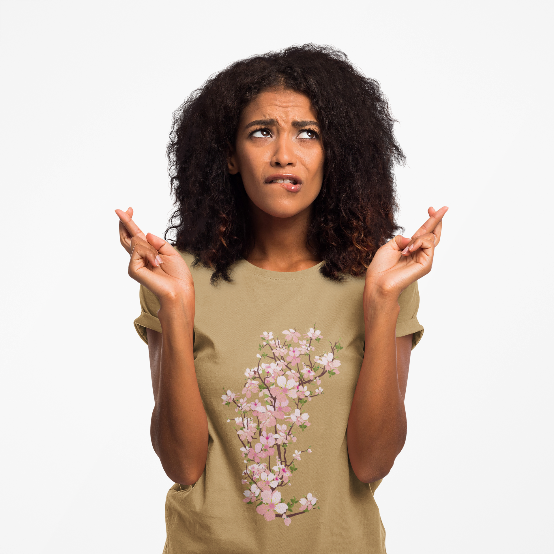 Cherry Blossom Unisex Heavy Cotton Tee - Spring Floral Graphic T-Shirt product thumbnail image Cherry Blossom Unisex Heavy Cotton Tee - Spring Floral Graphic T-Shirt product thumbnail image