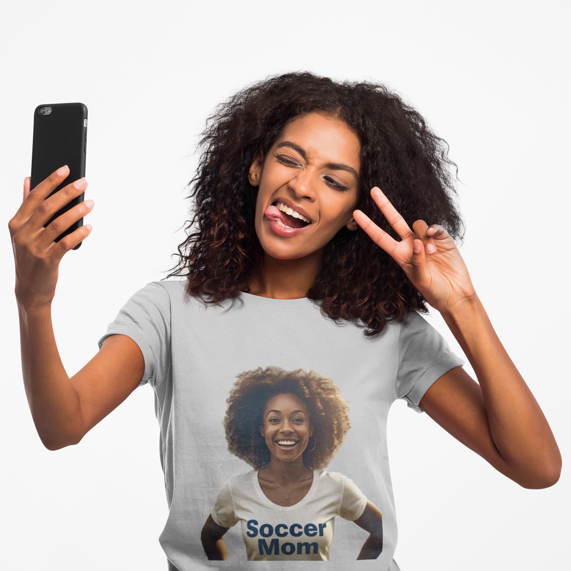 Soccer Moms Tee - Unisex T-Shirt great gift for mom product thumbnail image Soccer Moms Tee - Unisex T-Shirt great gift for mom product thumbnail image