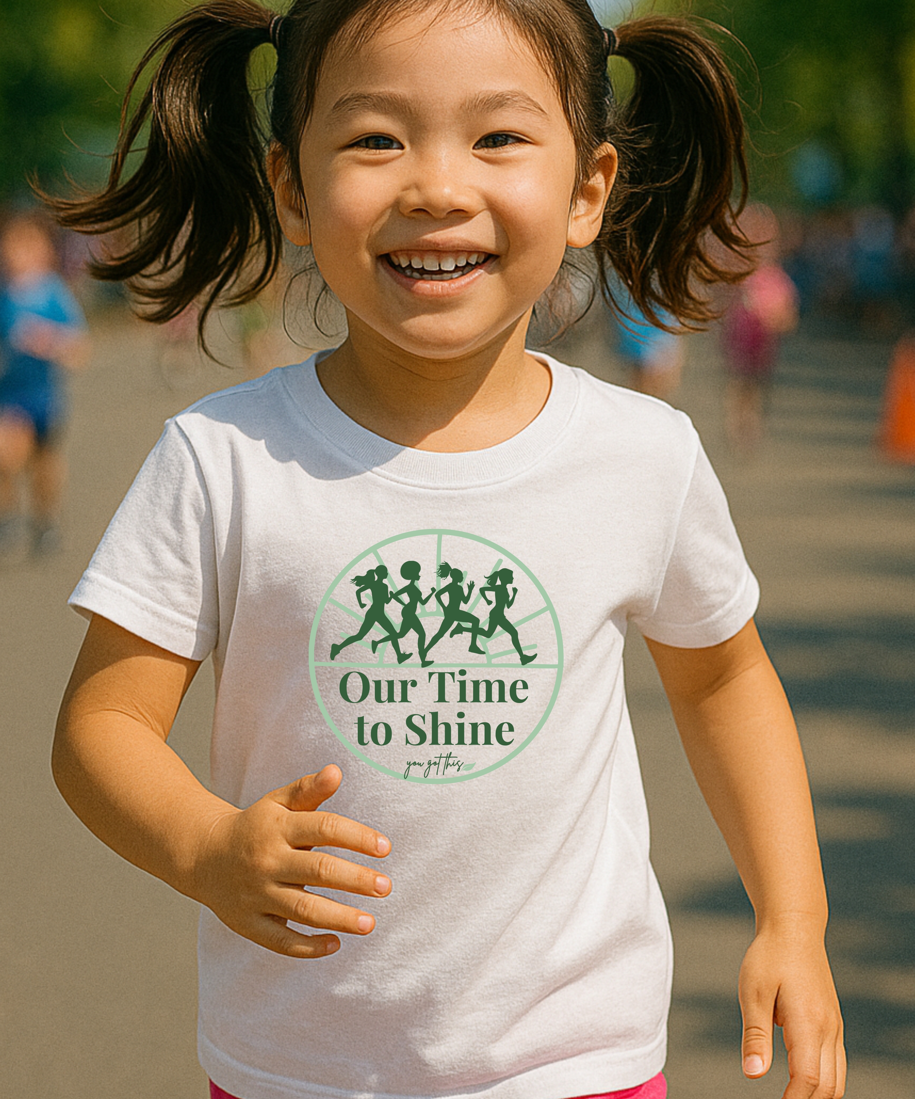'Our Time to Shine' with Sponsors | Kids Tee product thumbnail image 'Our Time to Shine' with Sponsors | Kids Tee product thumbnail image