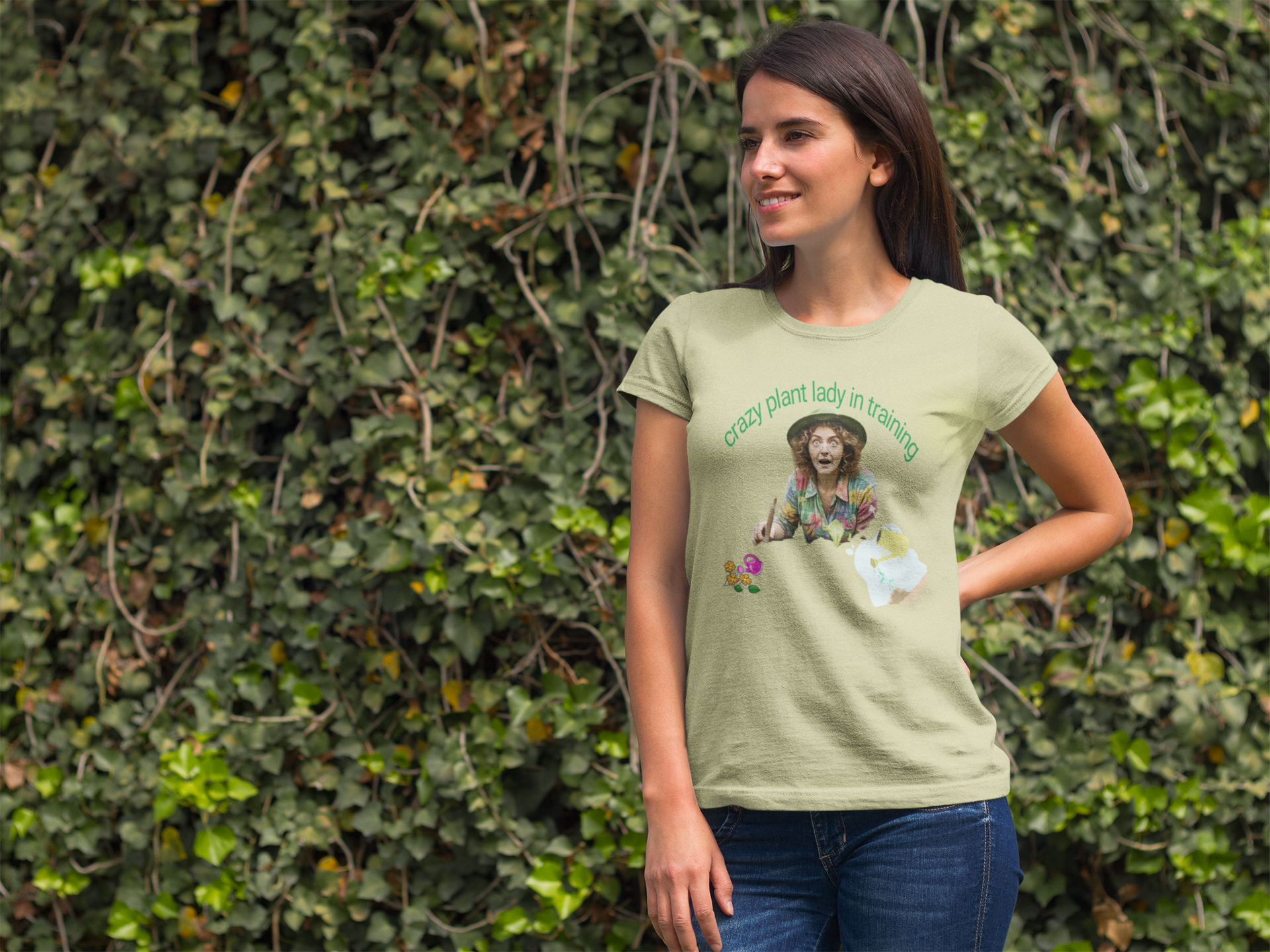 Crazy Plant Lady in Training T-Shirt product thumbnail image