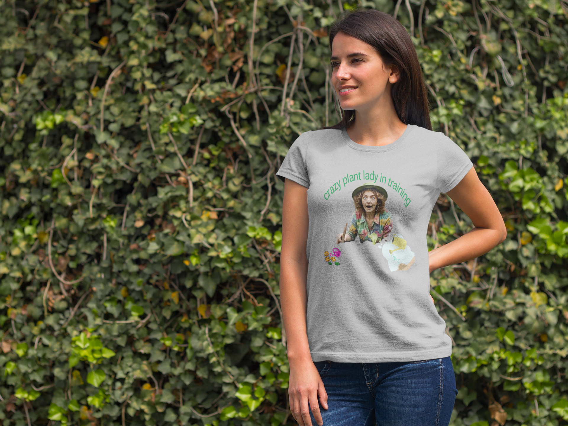 Crazy Plant Lady in Training T-Shirt product thumbnail image Crazy Plant Lady in Training T-Shirt product thumbnail image