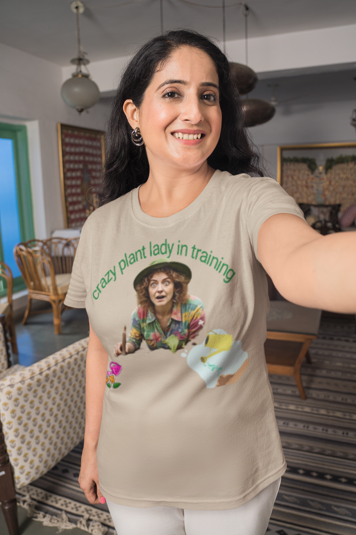 Crazy Plant Lady in Training T-Shirt product thumbnail image Crazy Plant Lady in Training T-Shirt product thumbnail image