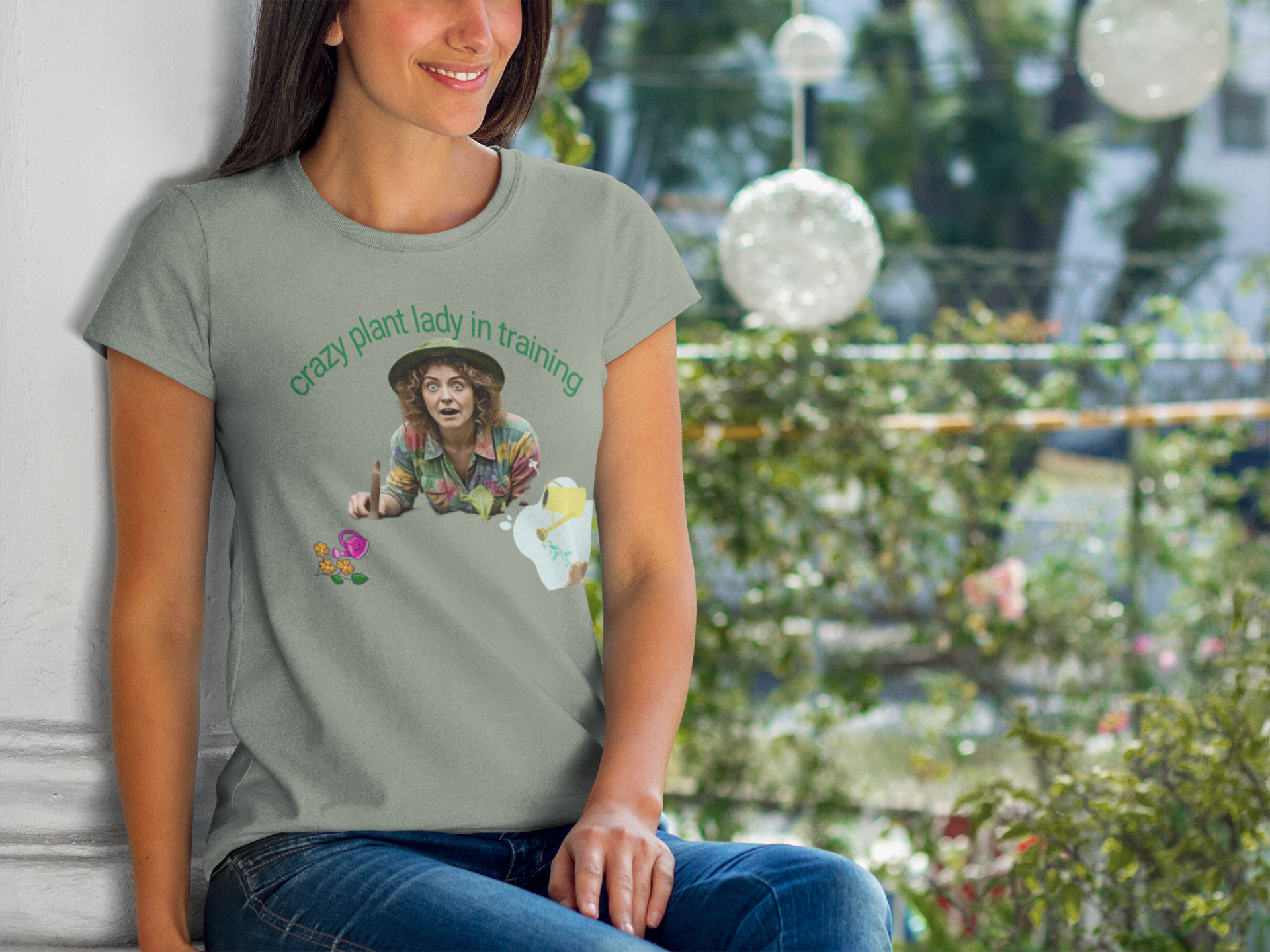 Crazy Plant Lady in Training T-Shirt product thumbnail image