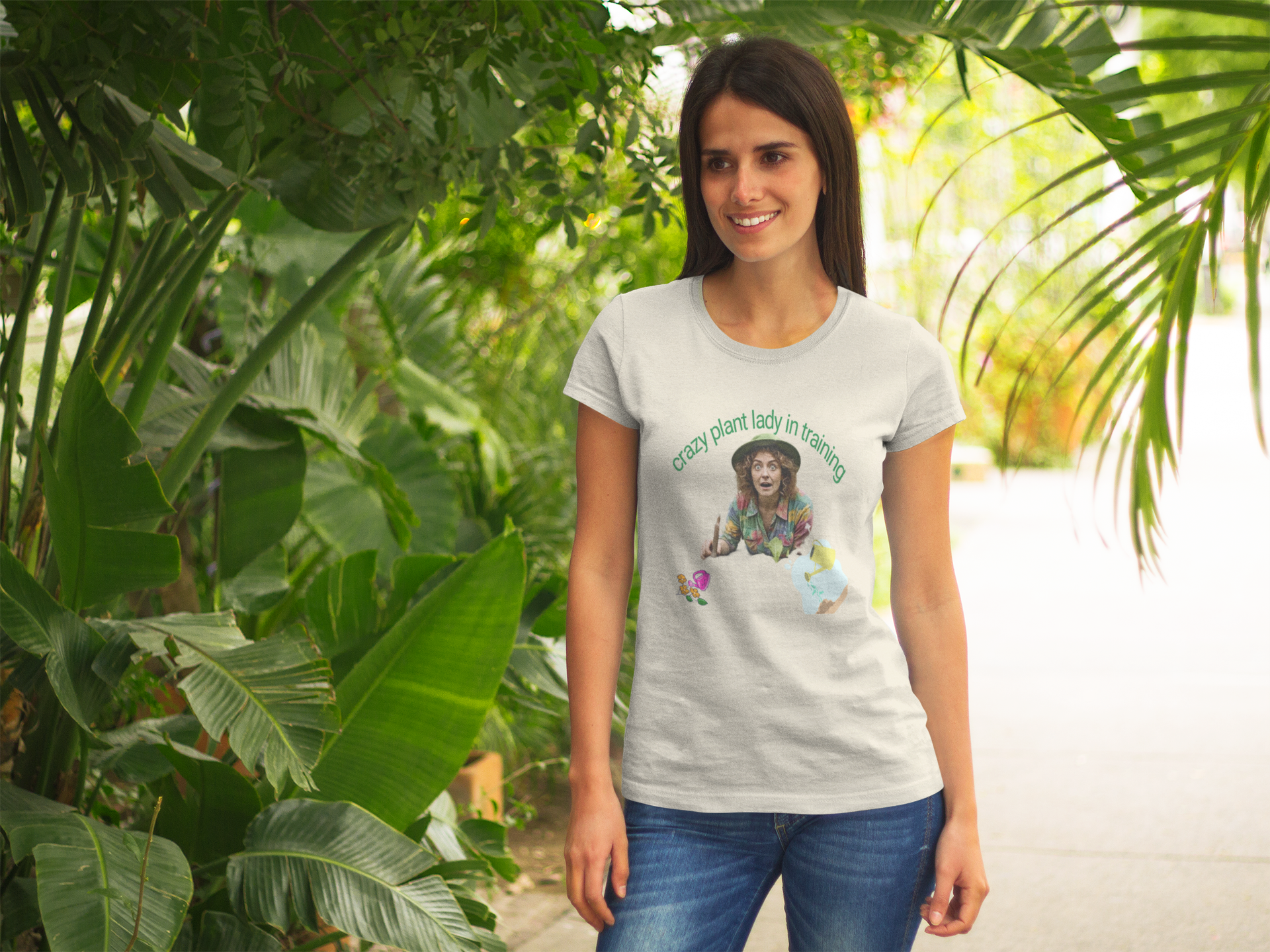 Crazy Plant Lady in Training T-Shirt
