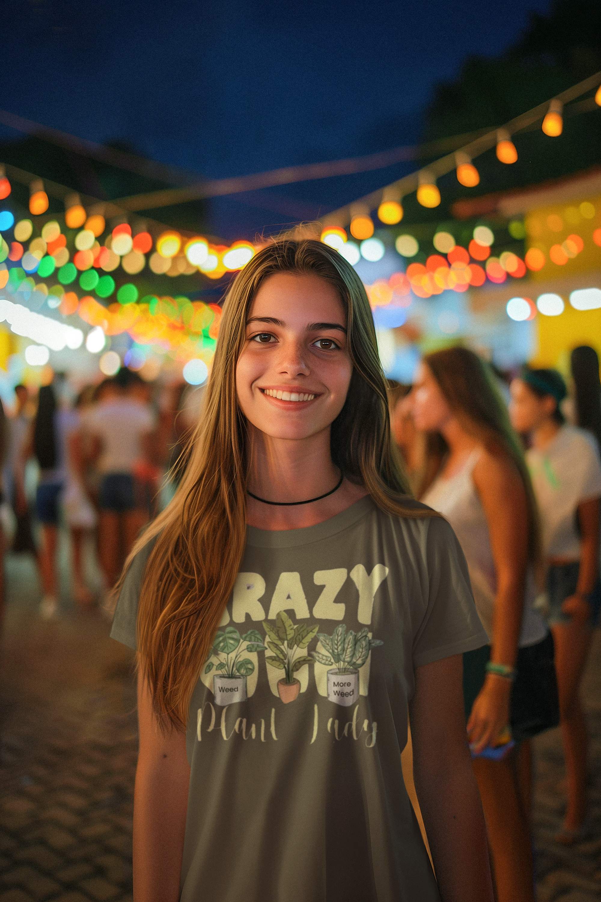 Crazy Plant Lady T-Shirt - Fun Gardening Tee for Plant Lovers
